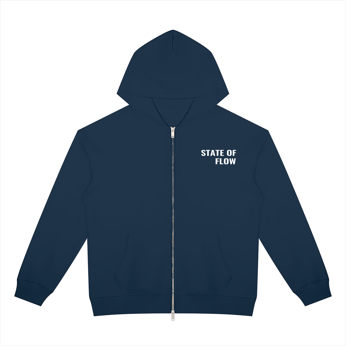 STATE OF FLOW Unisex Heavyweight Full Zip Hoodie