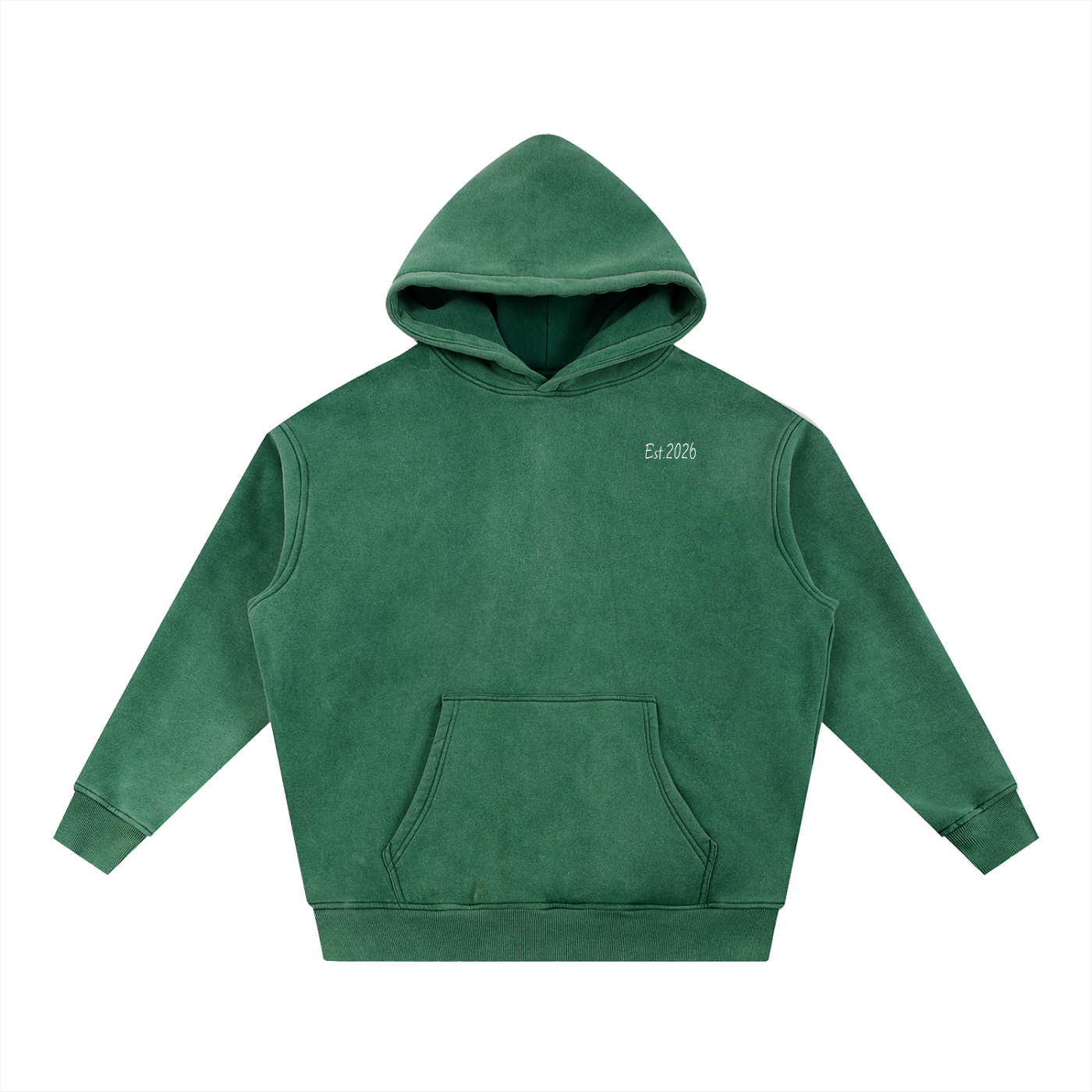 Flow Snow Wash Fleece Oversize Hoodie