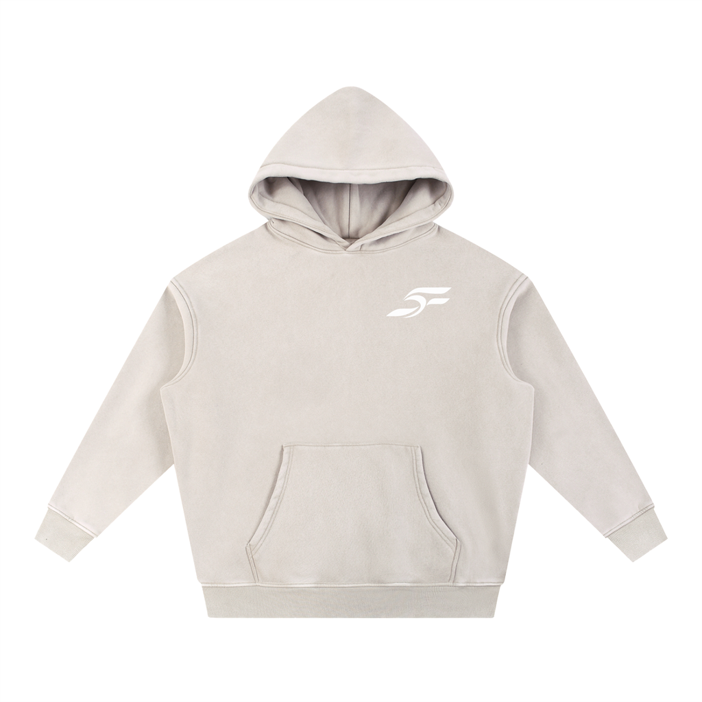 Flow Snow Wash Fleece Oversize Hoodie