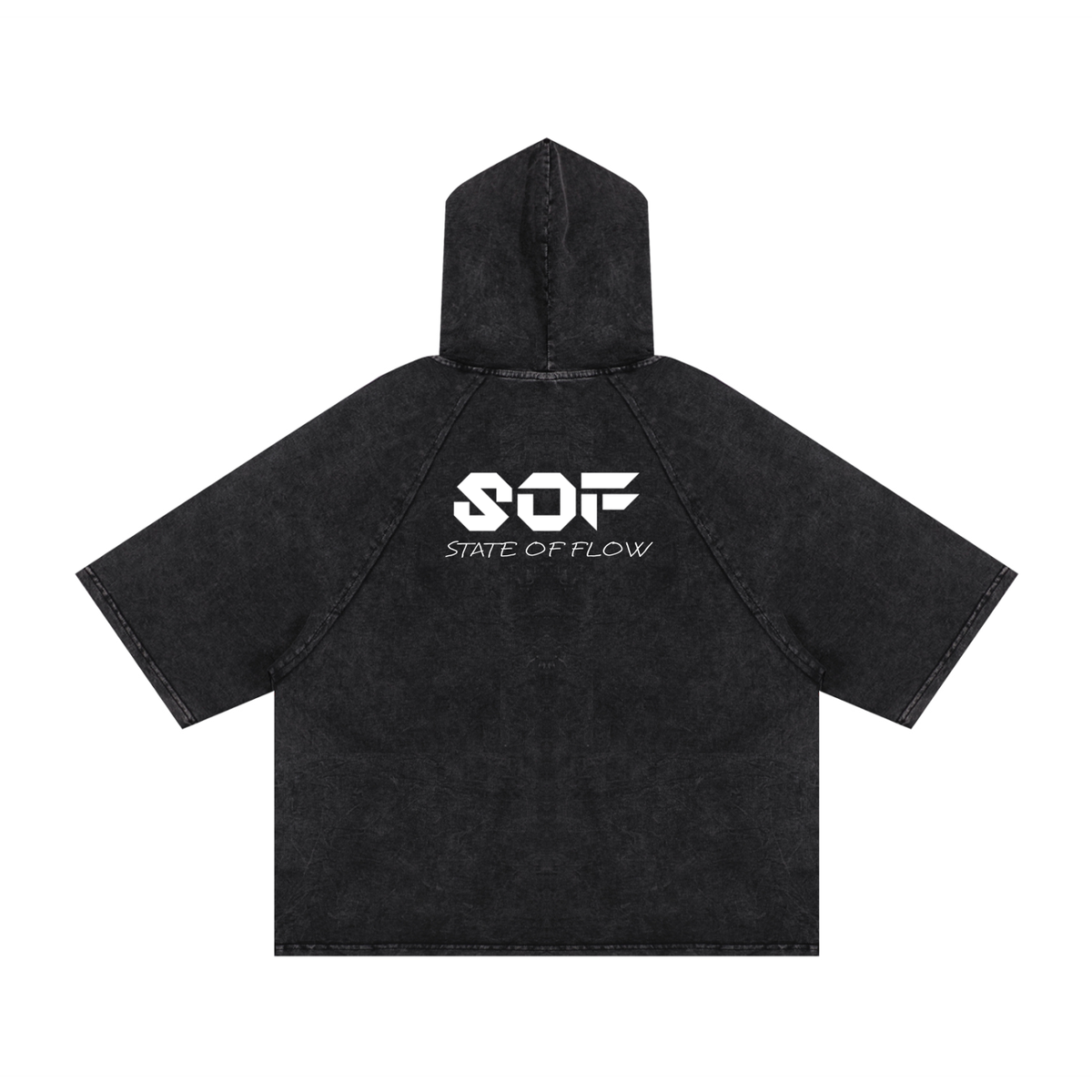 SOF Snow Washed Hooded Boxy T-Shirt