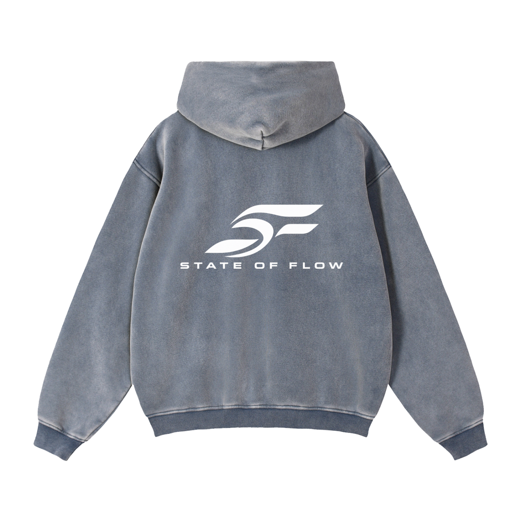FS1 Zip-Through Boxy Fleece Hoodie