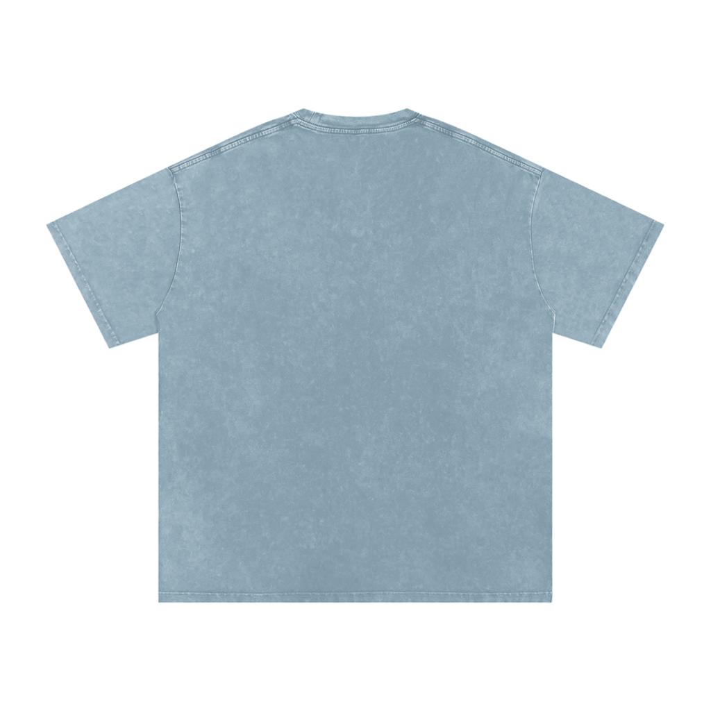 Flow Snow Washed Oversized Cotton T-Shirt