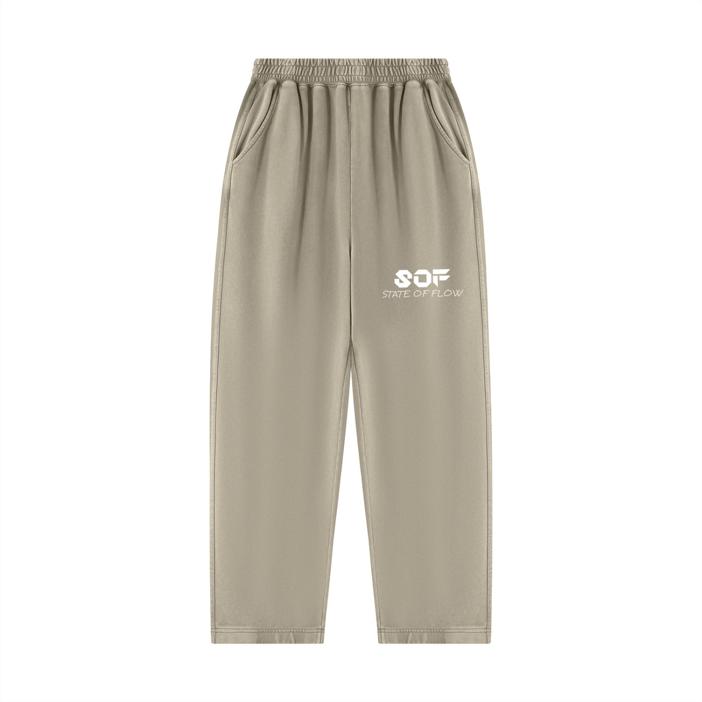 Sate of Flow Unisex Mineral Wash Balloon Sweatpants