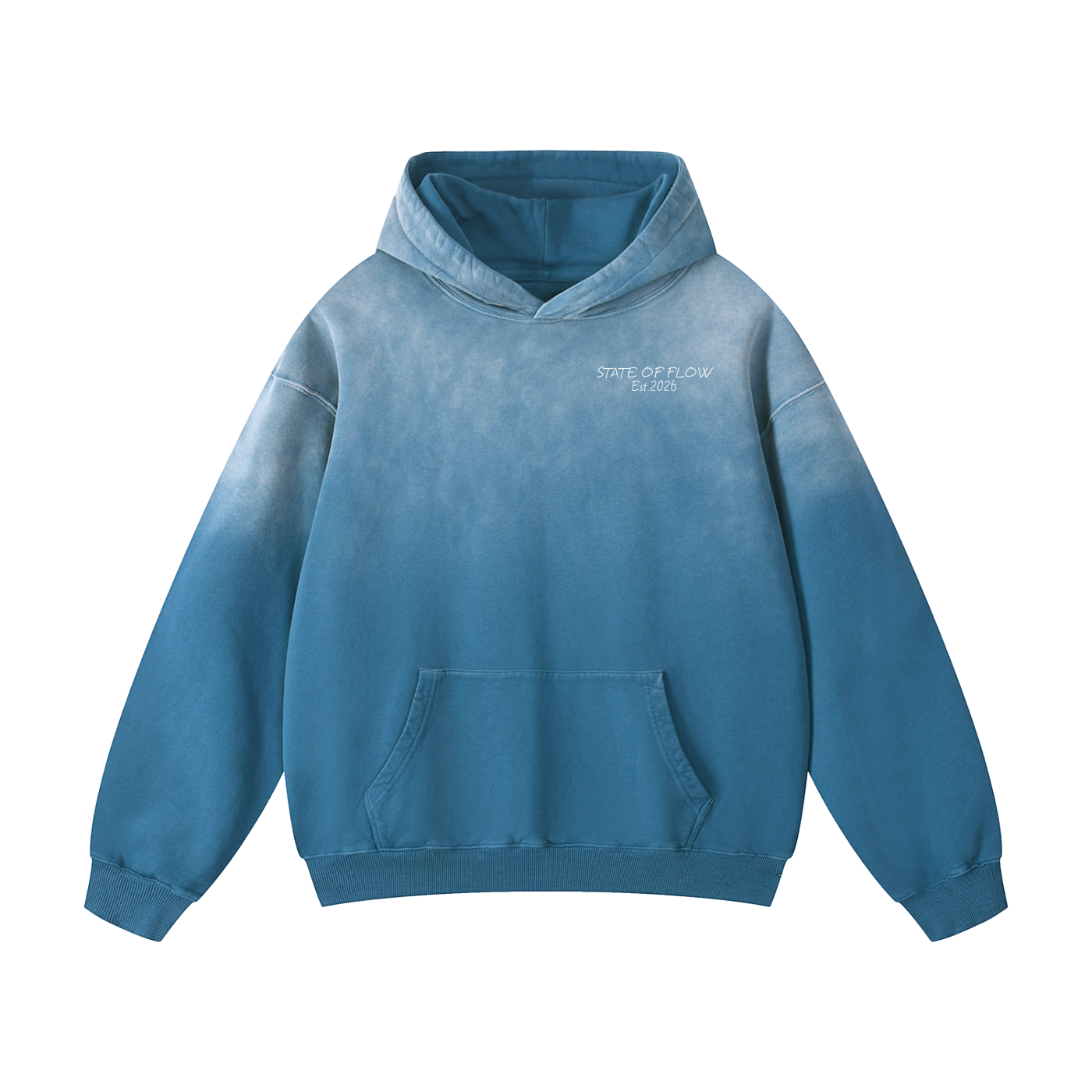 Flow Heavyweight Sunfade Oversized Hoodie