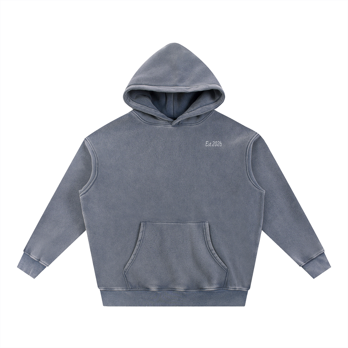 Flow Snow Wash Fleece Oversize Hoodie