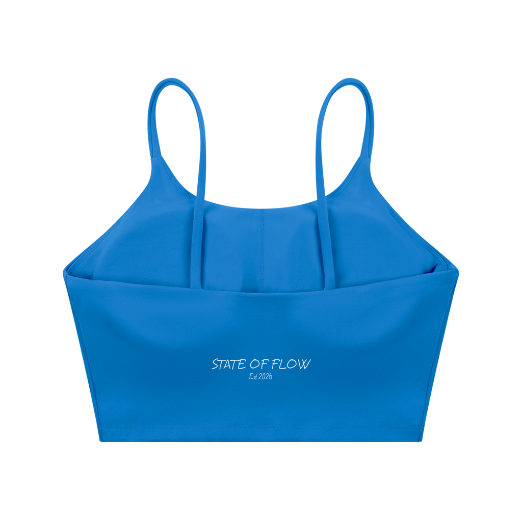 Flow Spaghetti Strap Yoga Sports Bra