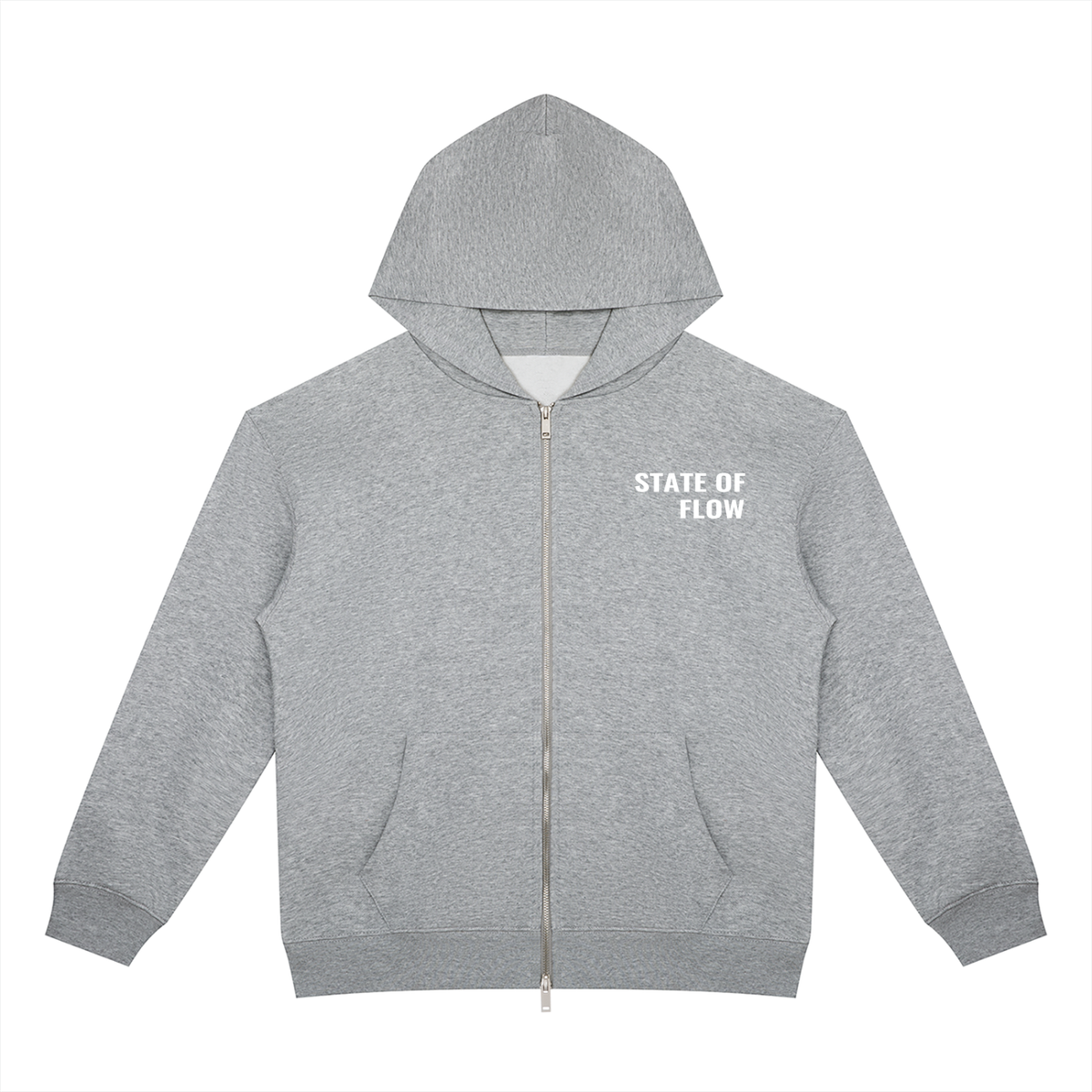 STATE OF FLOW Unisex Heavyweight Full Zip Hoodie