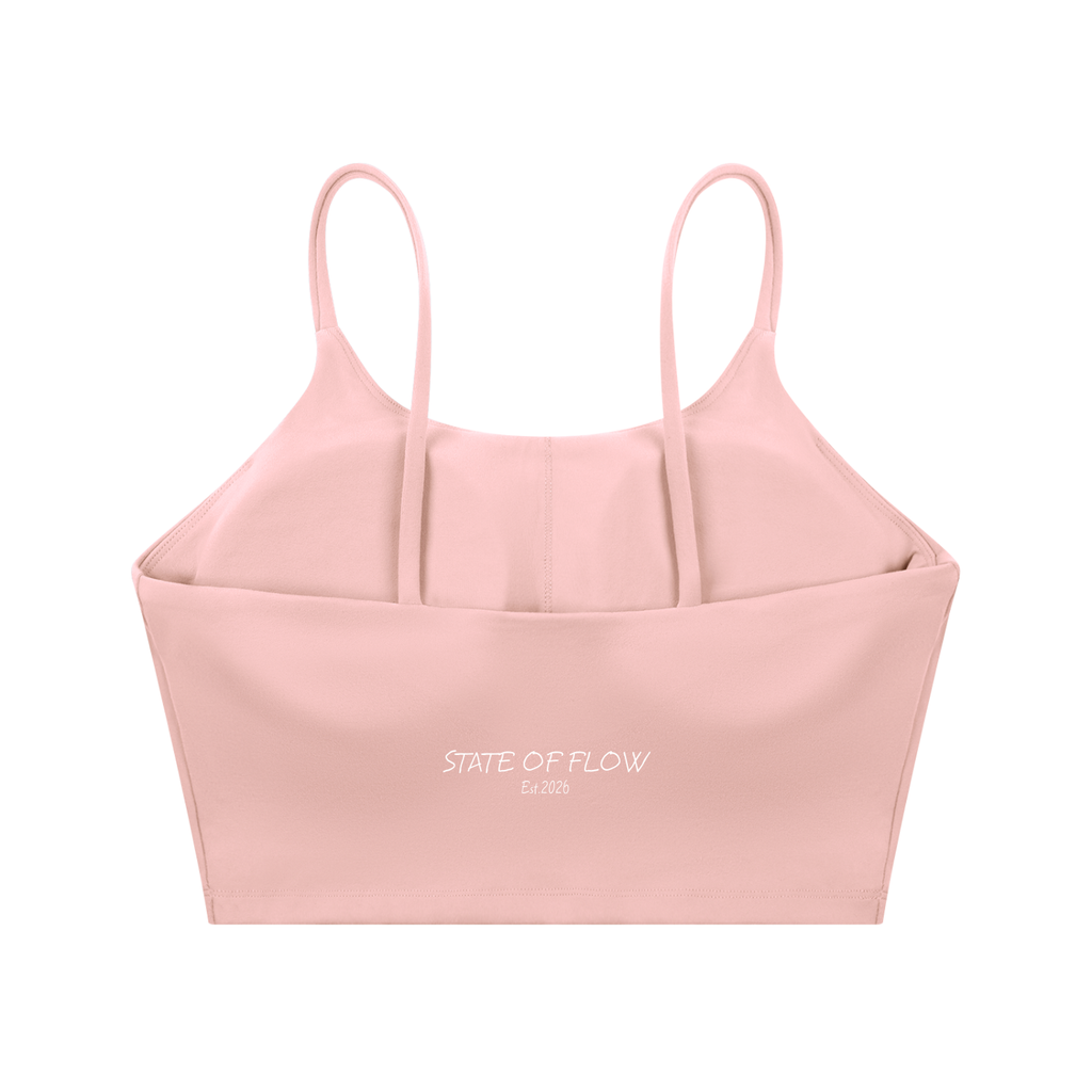 Flow Spaghetti Strap Yoga Sports Bra