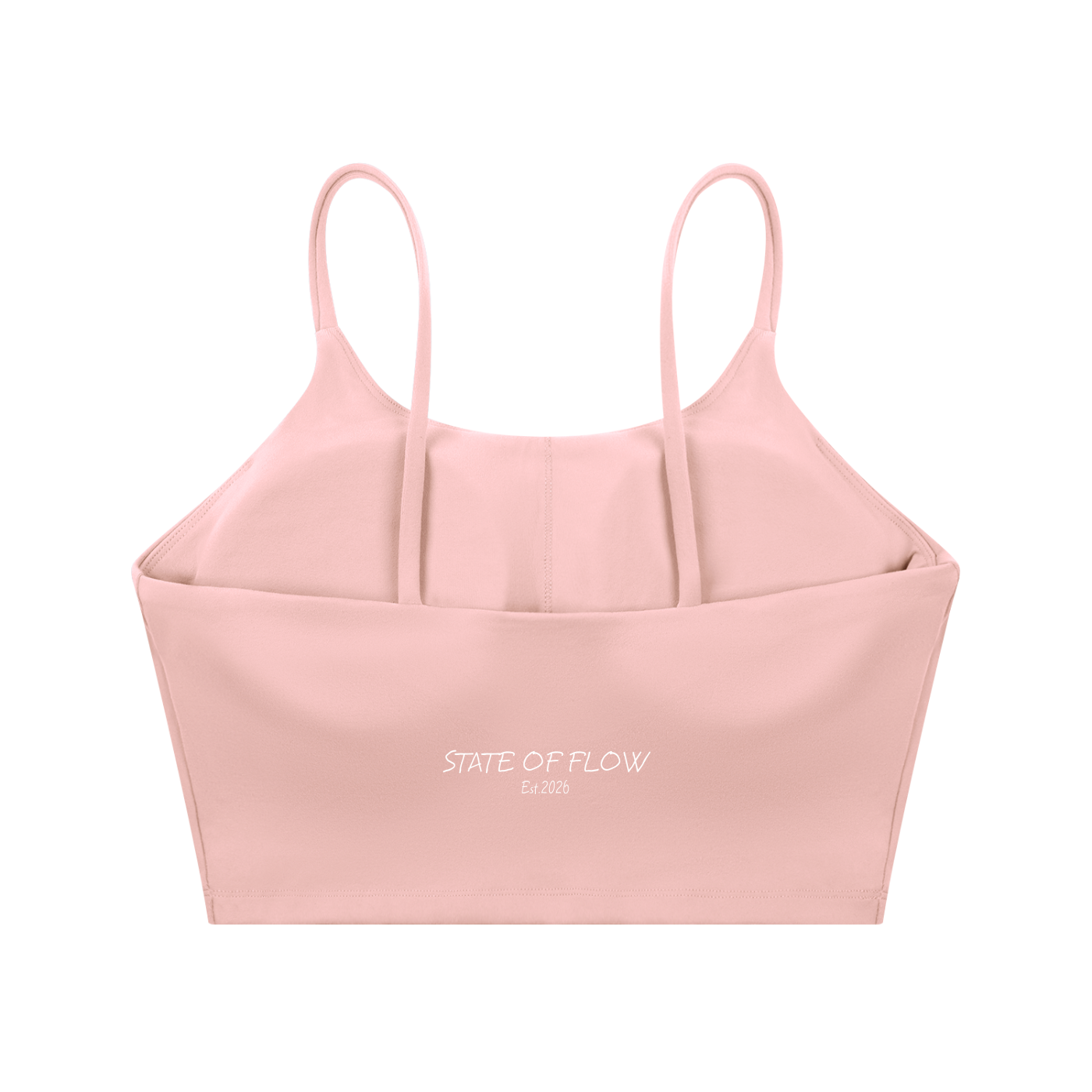 Flow Spaghetti Strap Yoga Sports Bra