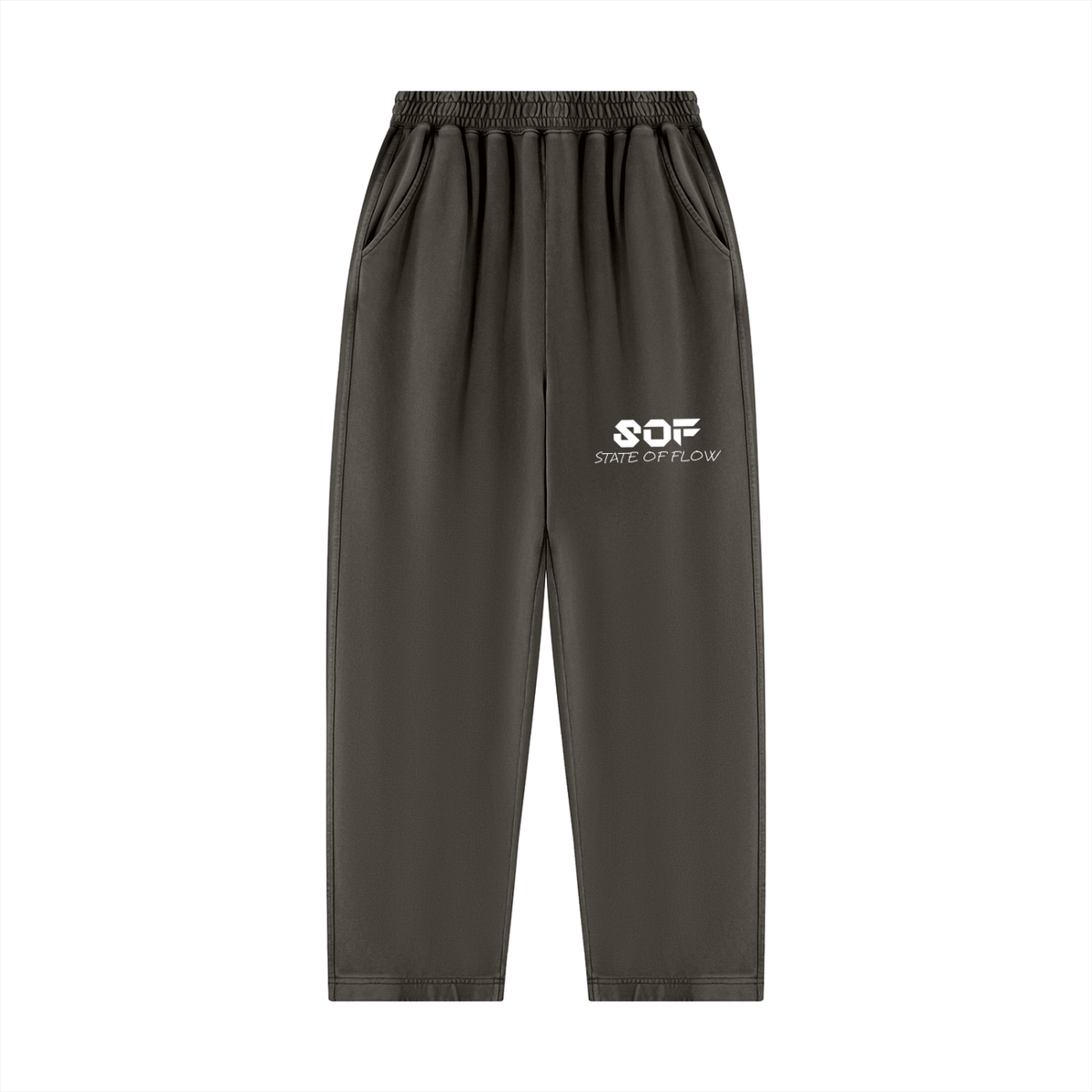 Sate of Flow Unisex Mineral Wash Balloon Sweatpants