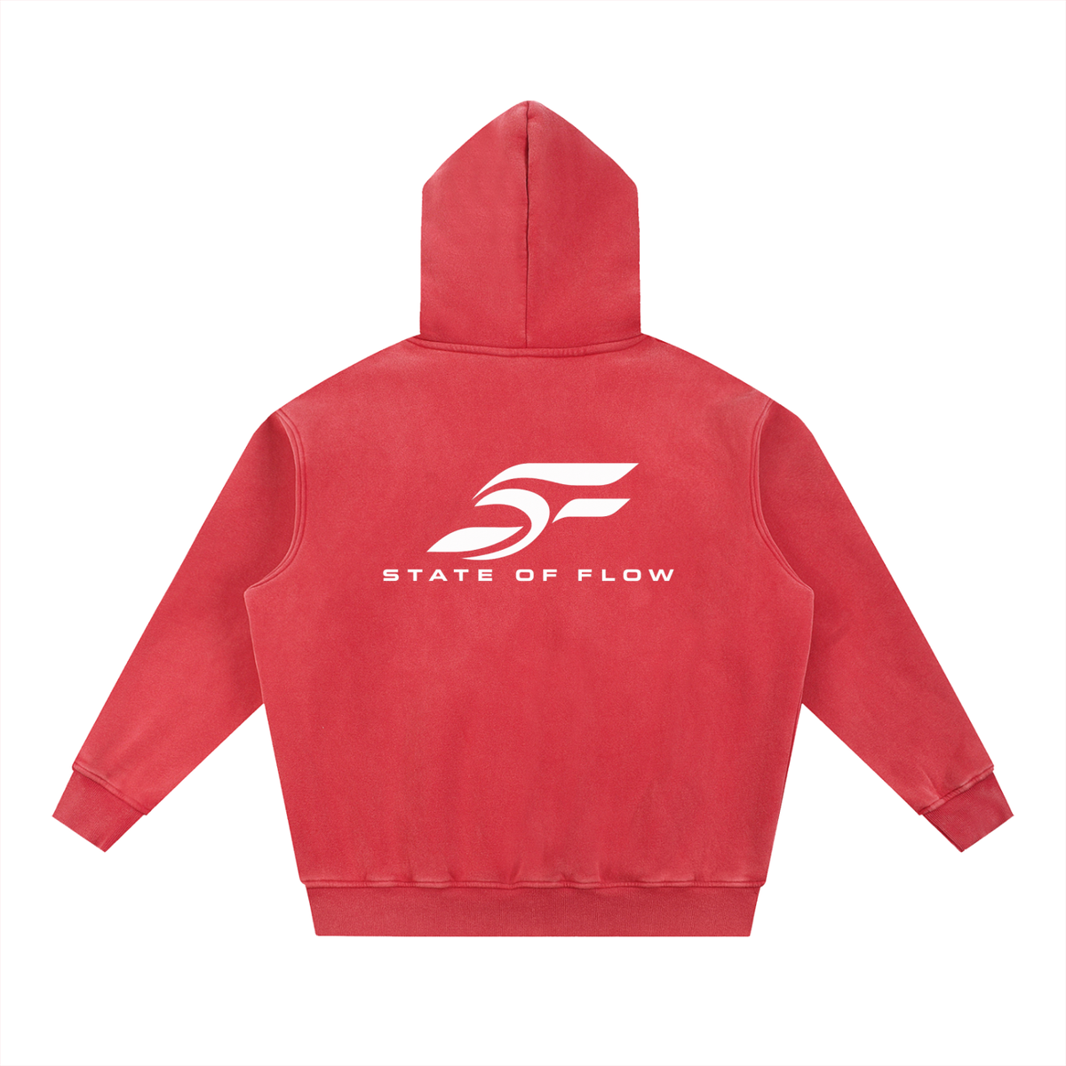 Flow Snow Wash Fleece Oversize Hoodie