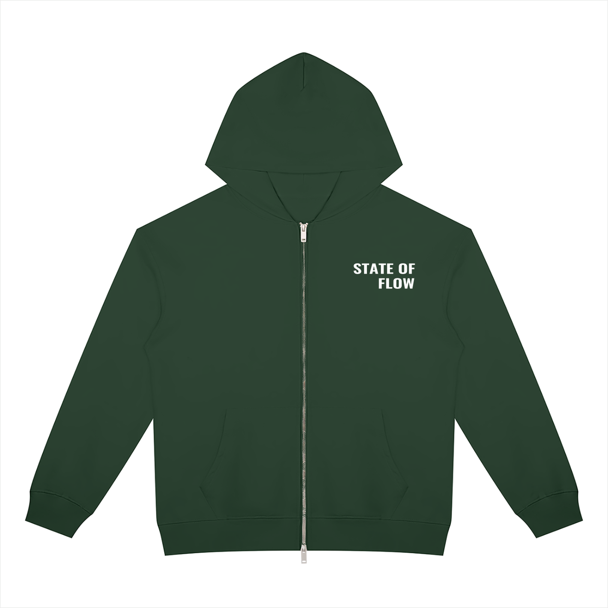 STATE OF FLOW Unisex Heavyweight Full Zip Hoodie