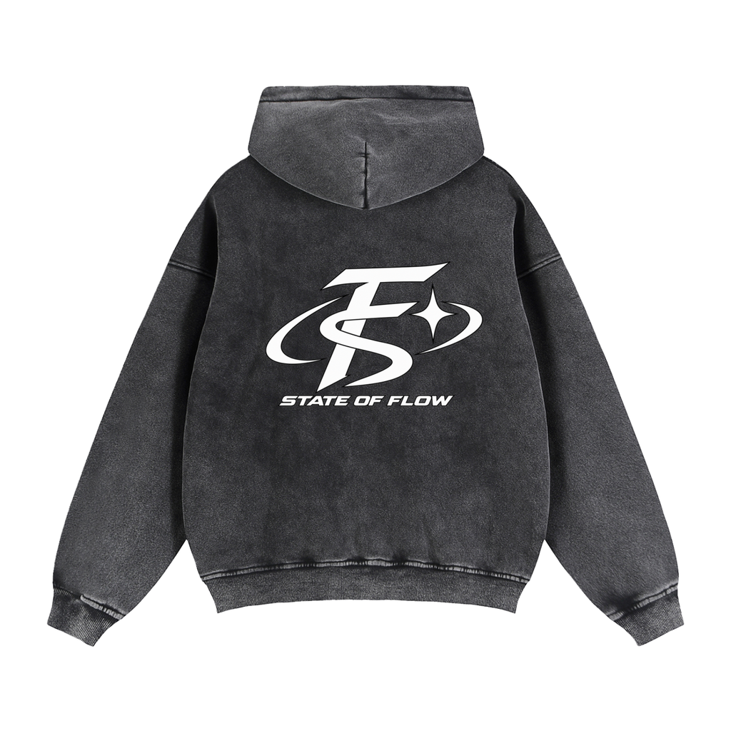 FS STAR Zip-Through Boxy Fleece Hoodie