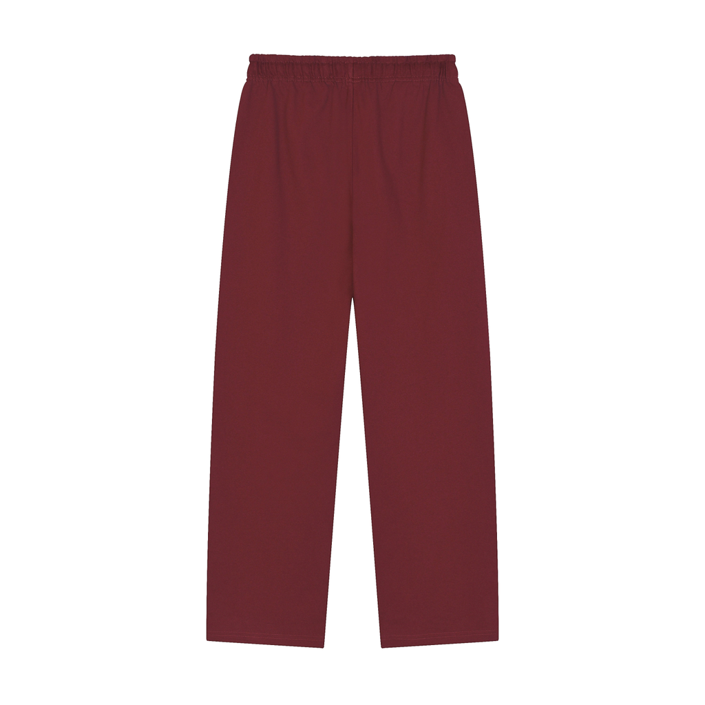Flow Solid Color Straight-Leg Sweatpants
