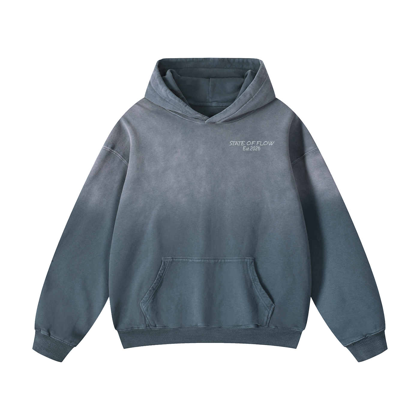 Flow Heavyweight Sunfade Oversized Hoodie