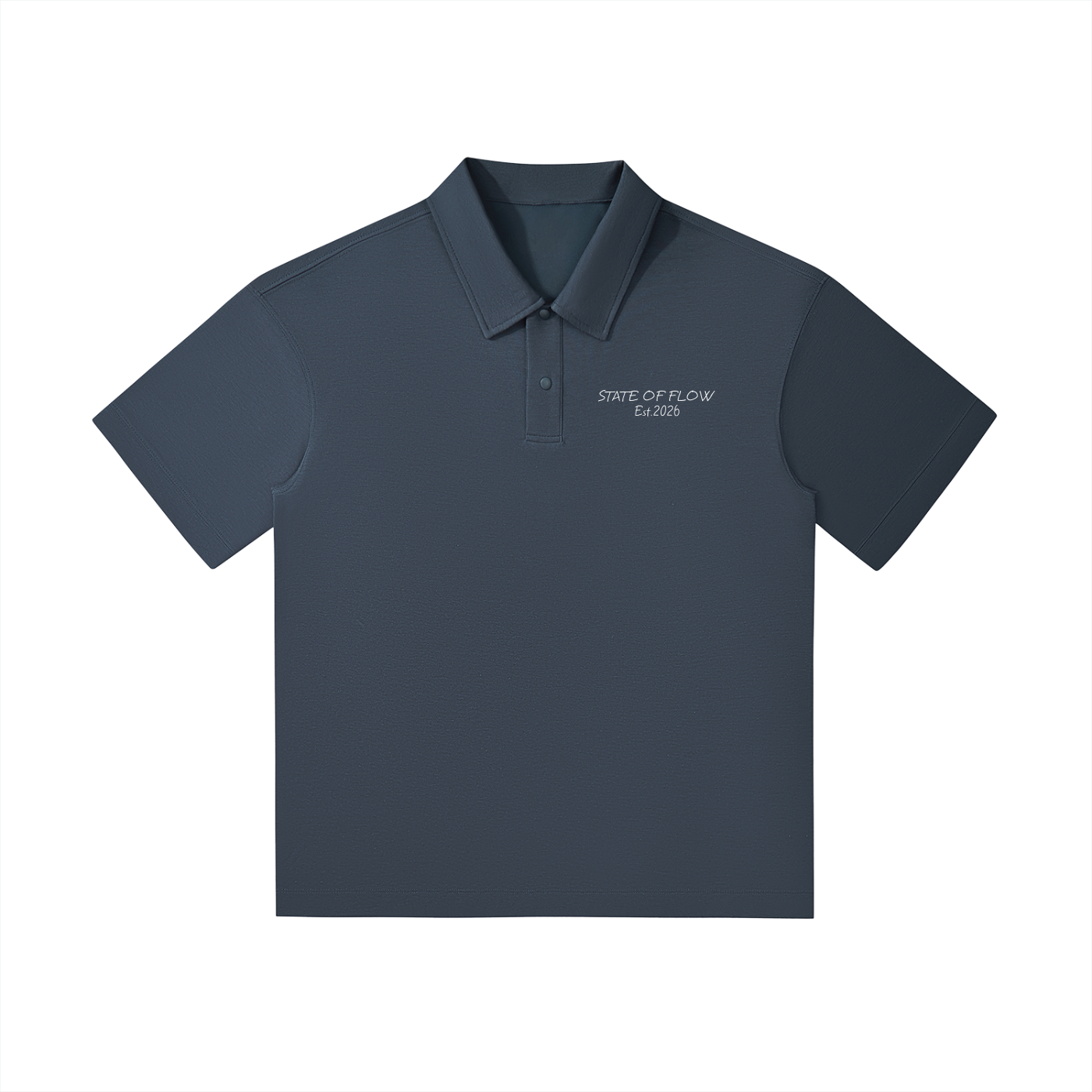 Flow Drop Shoulder Short-Sleeve Polo