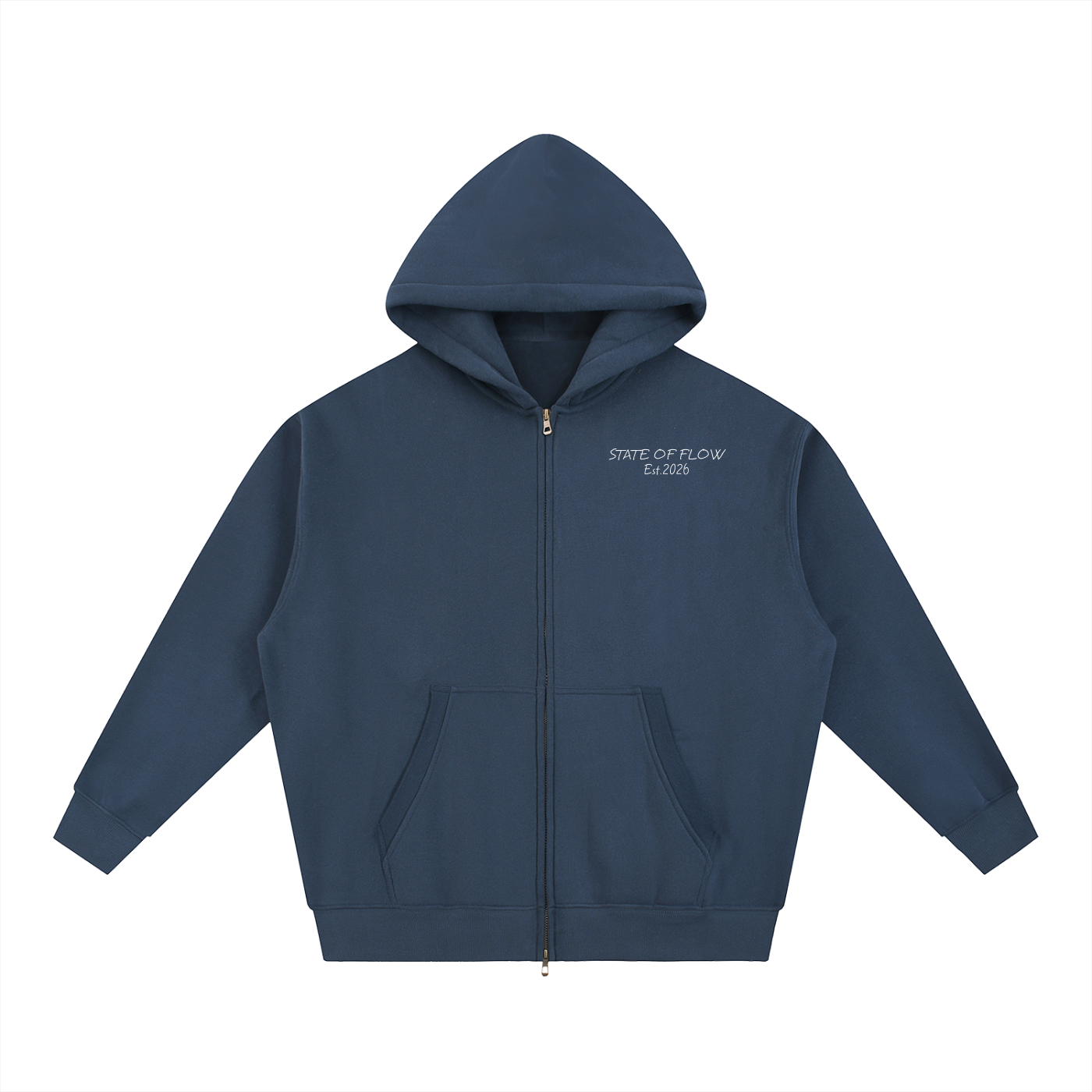 Flow Essential Oversized Fleece Boxy Hoodie