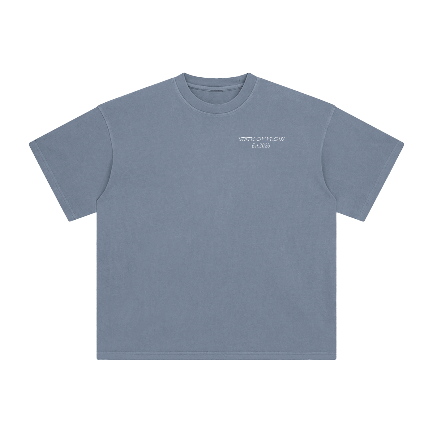 Flow Enzyme Washed T-Shirt