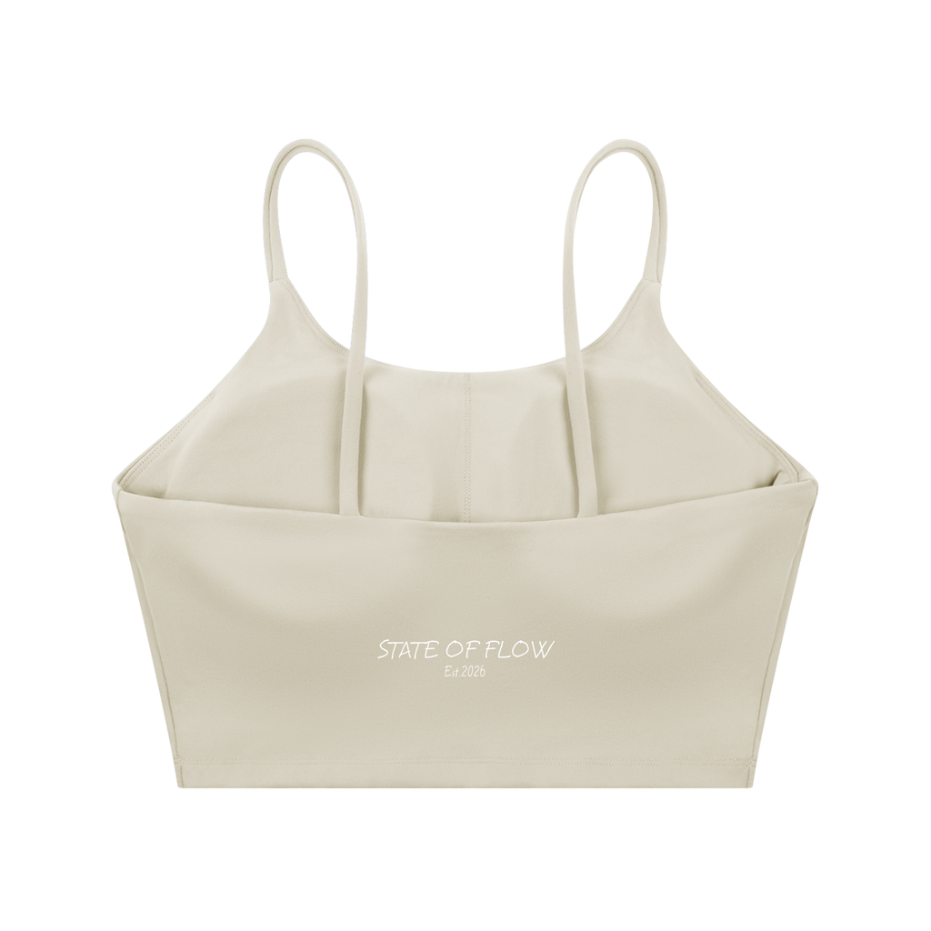 Flow Spaghetti Strap Yoga Sports Bra