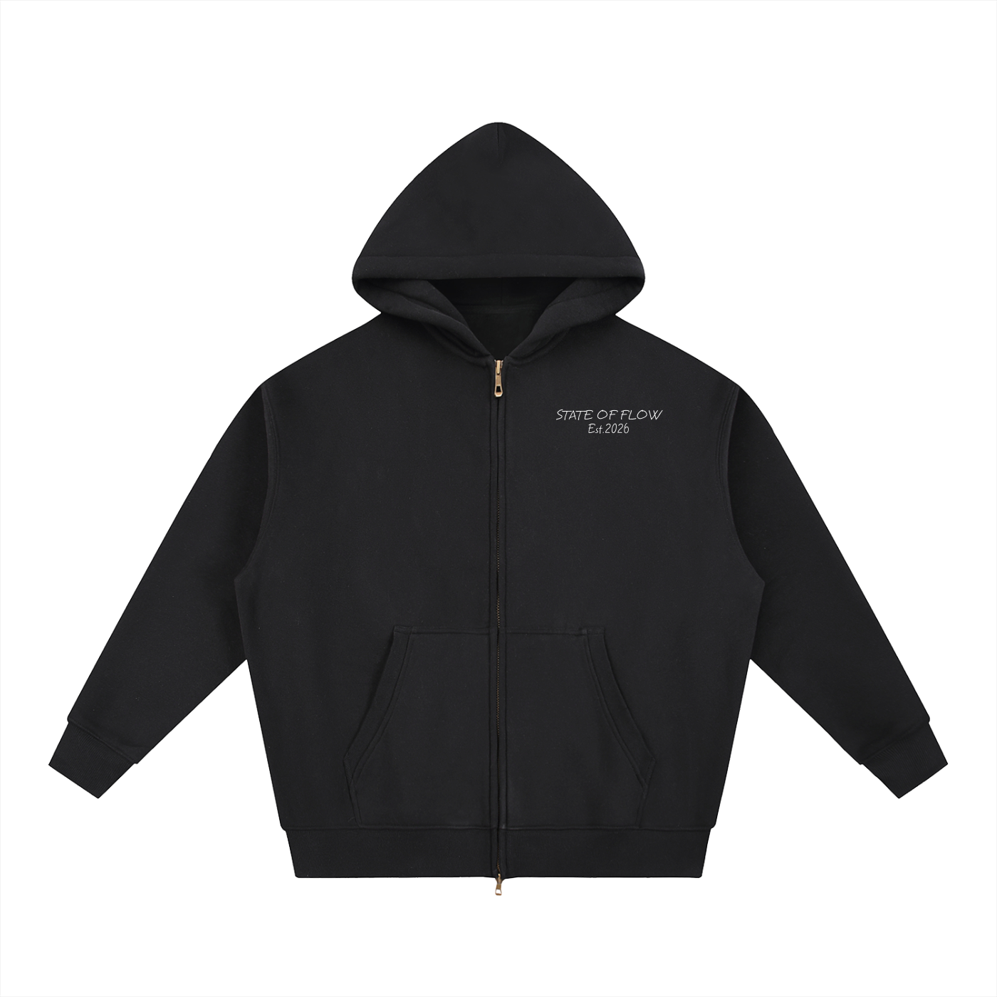 Flow Essential Oversized Fleece Boxy Hoodie