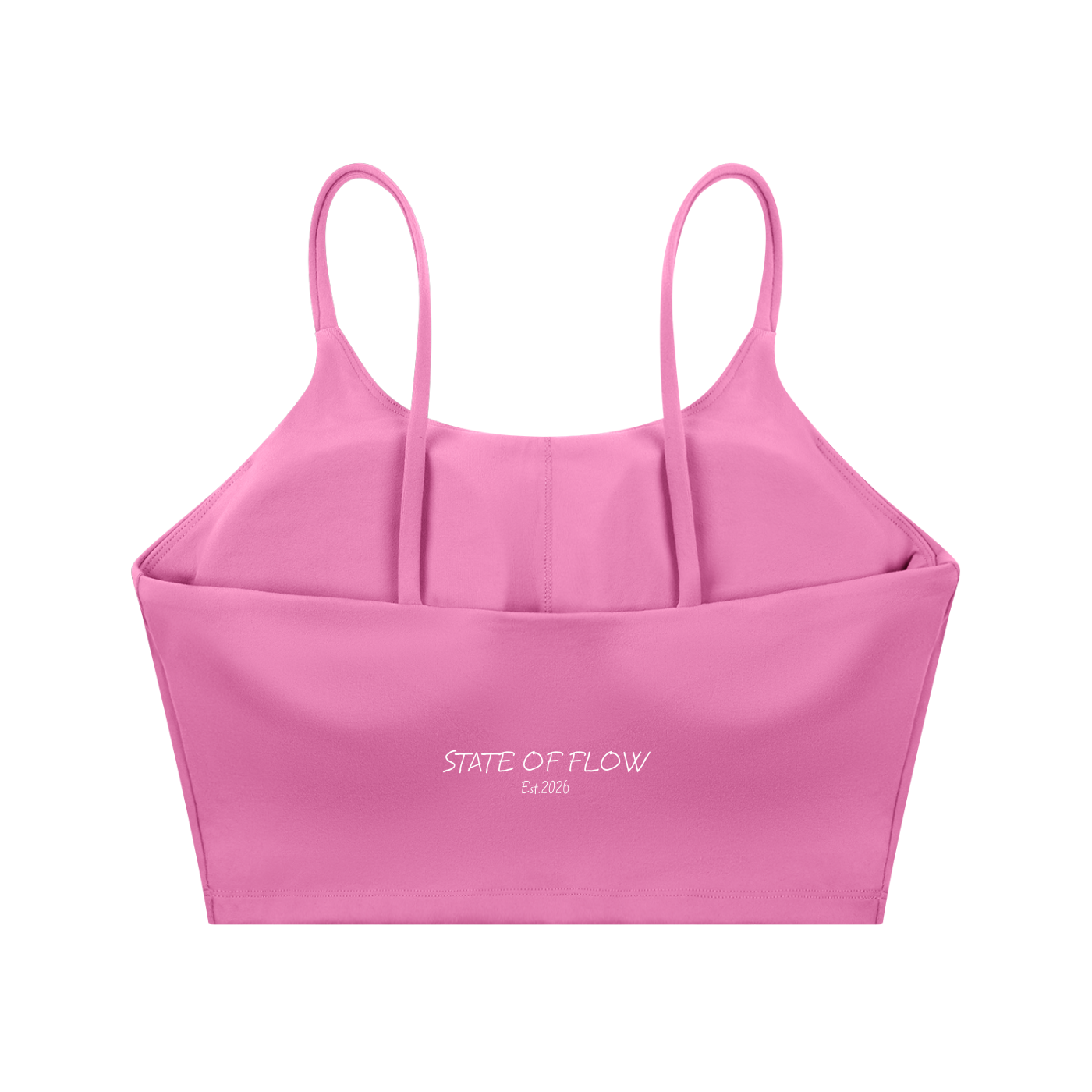 Flow Spaghetti Strap Yoga Sports Bra