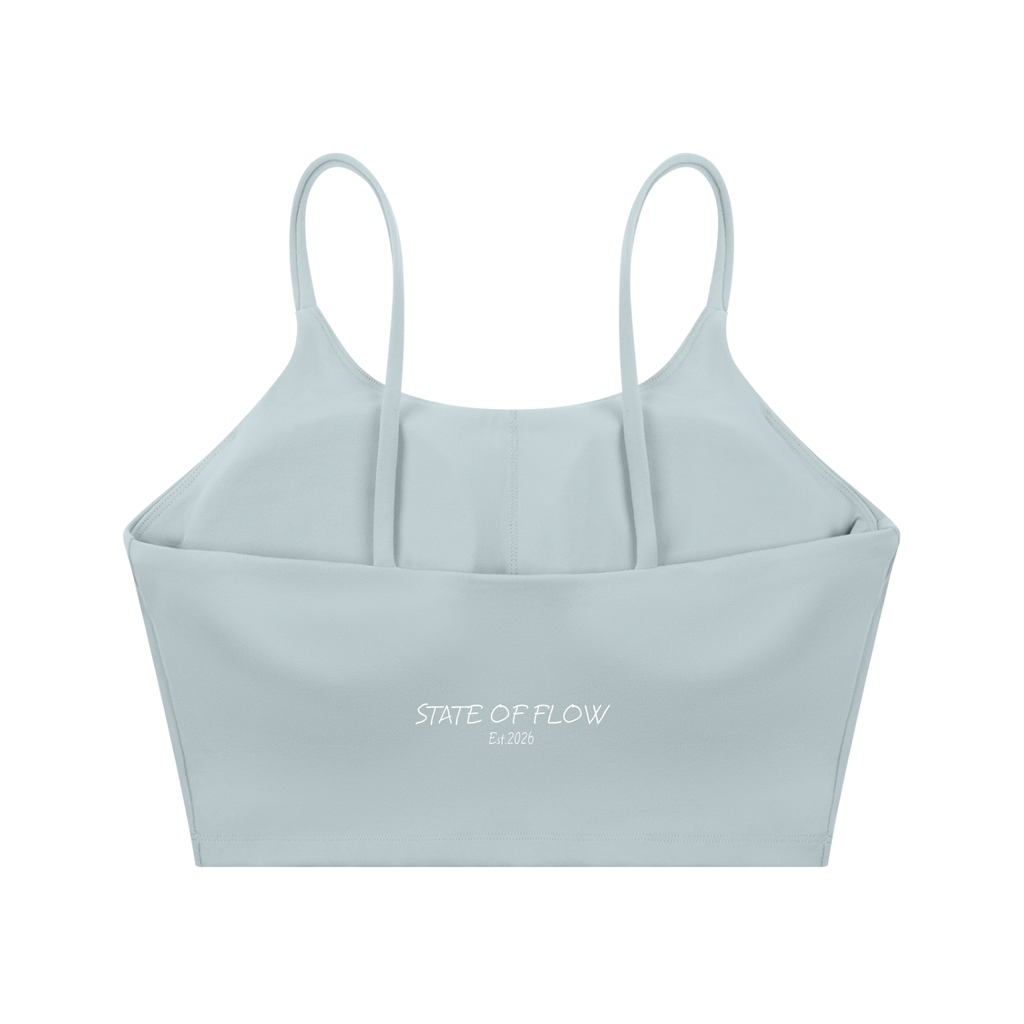 Flow Spaghetti Strap Yoga Sports Bra