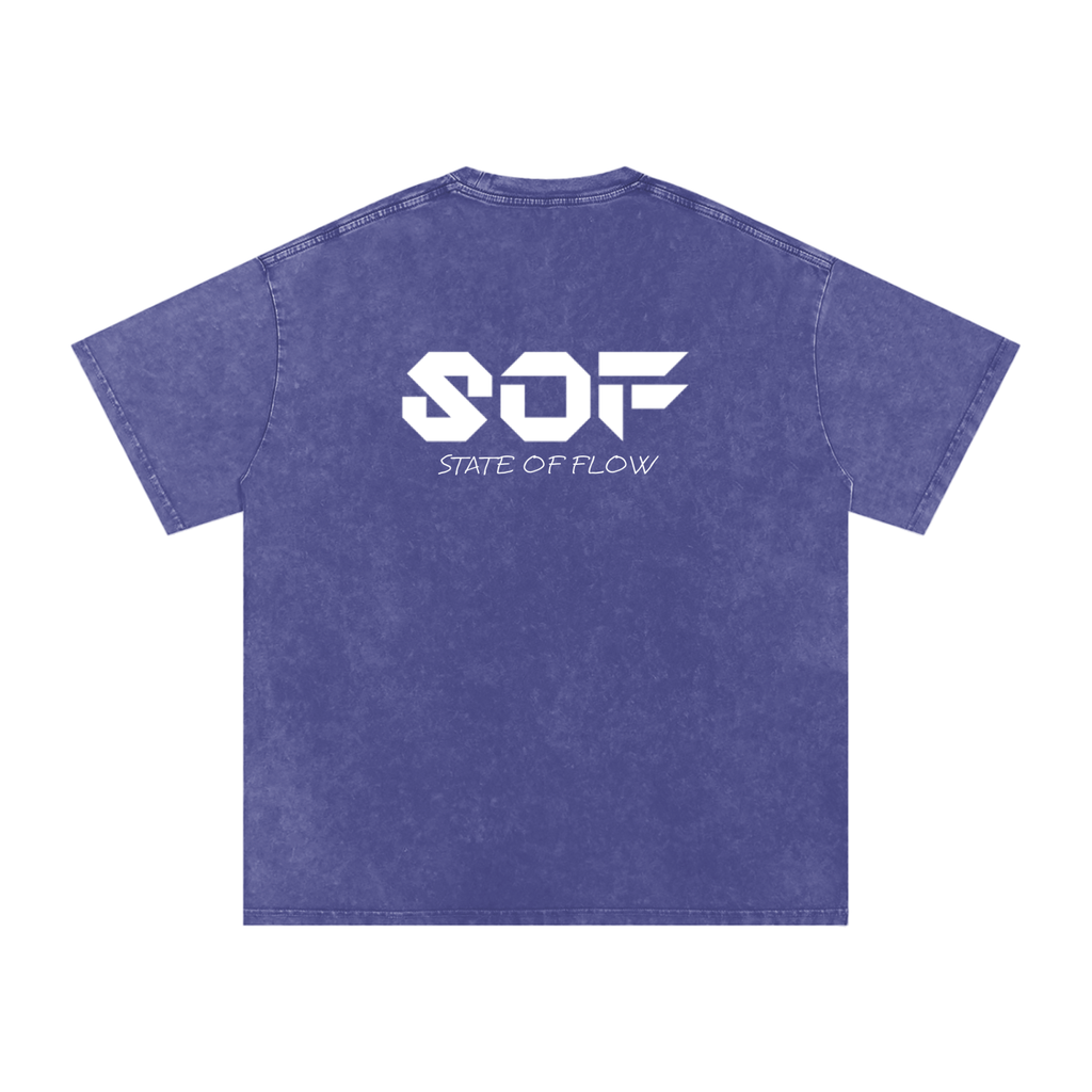 SOF Snow Washed Oversized Cotton T-Shirt
