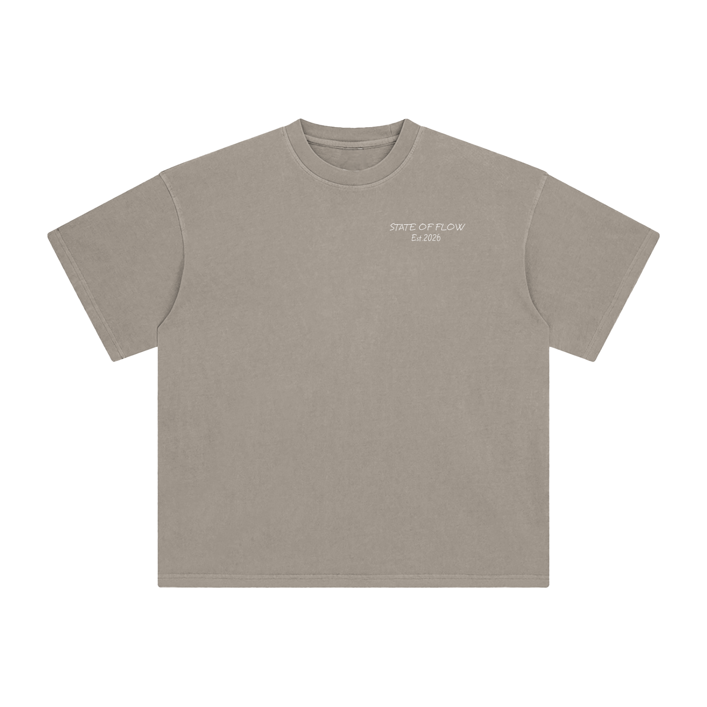 Flow Enzyme Washed T-Shirt