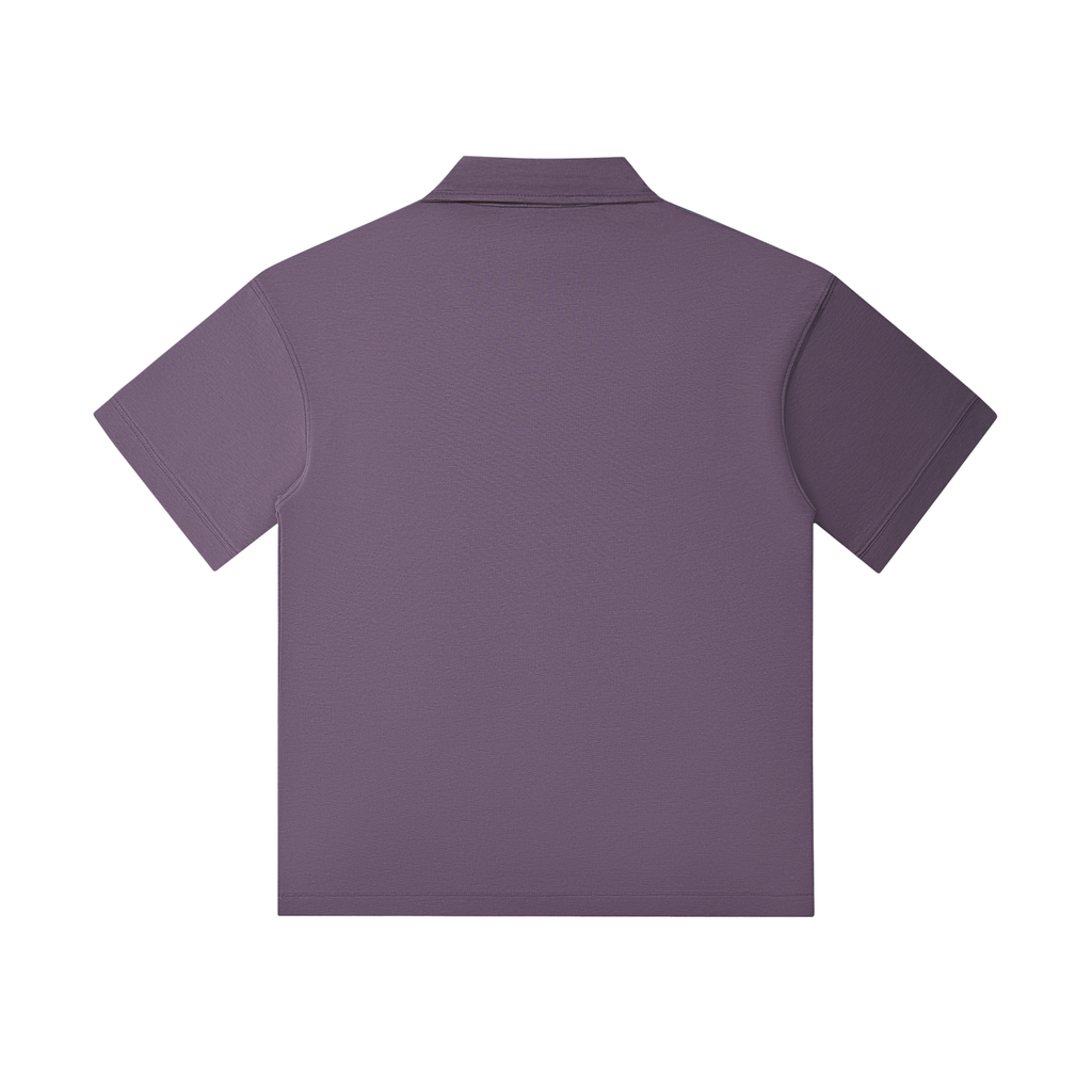 Flow Drop Shoulder Short-Sleeve Polo