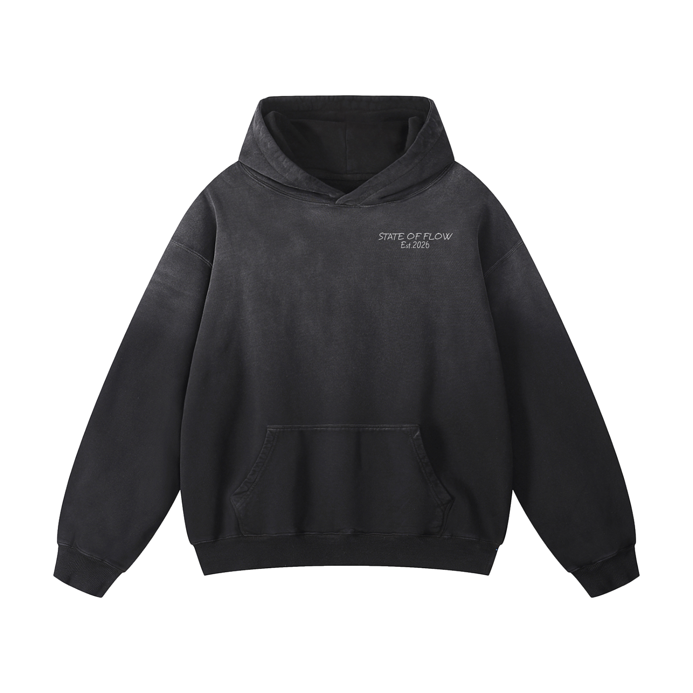 Flow Heavyweight Sunfade Oversized Hoodie
