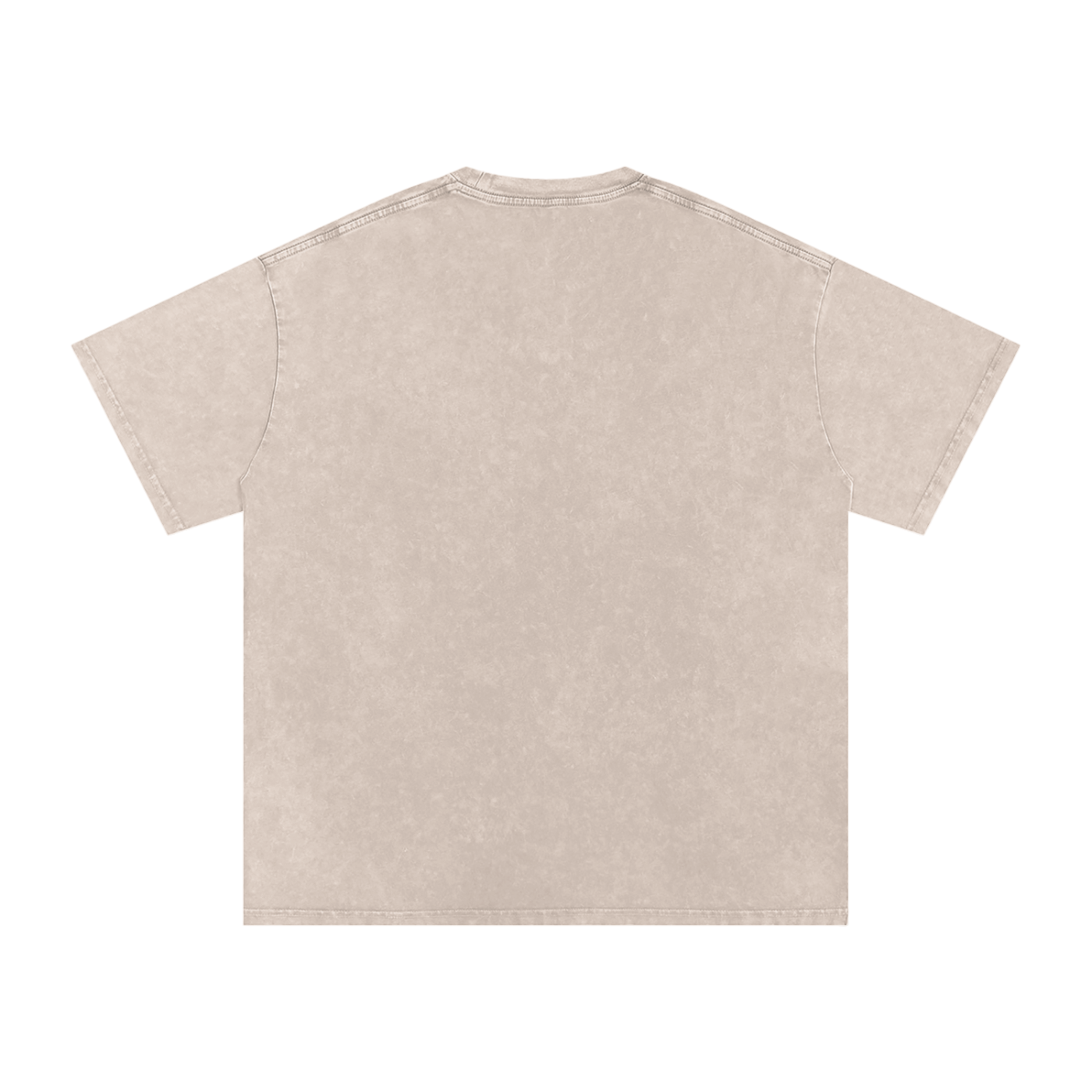 Flow Snow Washed Oversized Cotton T-Shirt