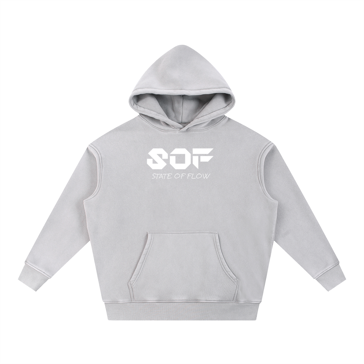 SOF Snow Wash Fleece Oversize Hoodie