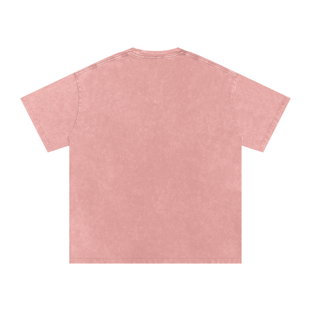 Flow Snow Washed Oversized Cotton T-Shirt