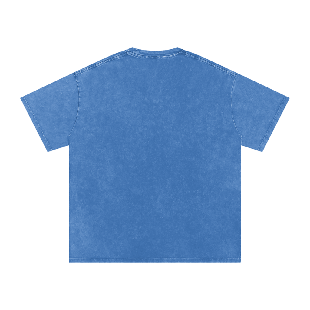 Flow Snow Washed Oversized Cotton T-Shirt
