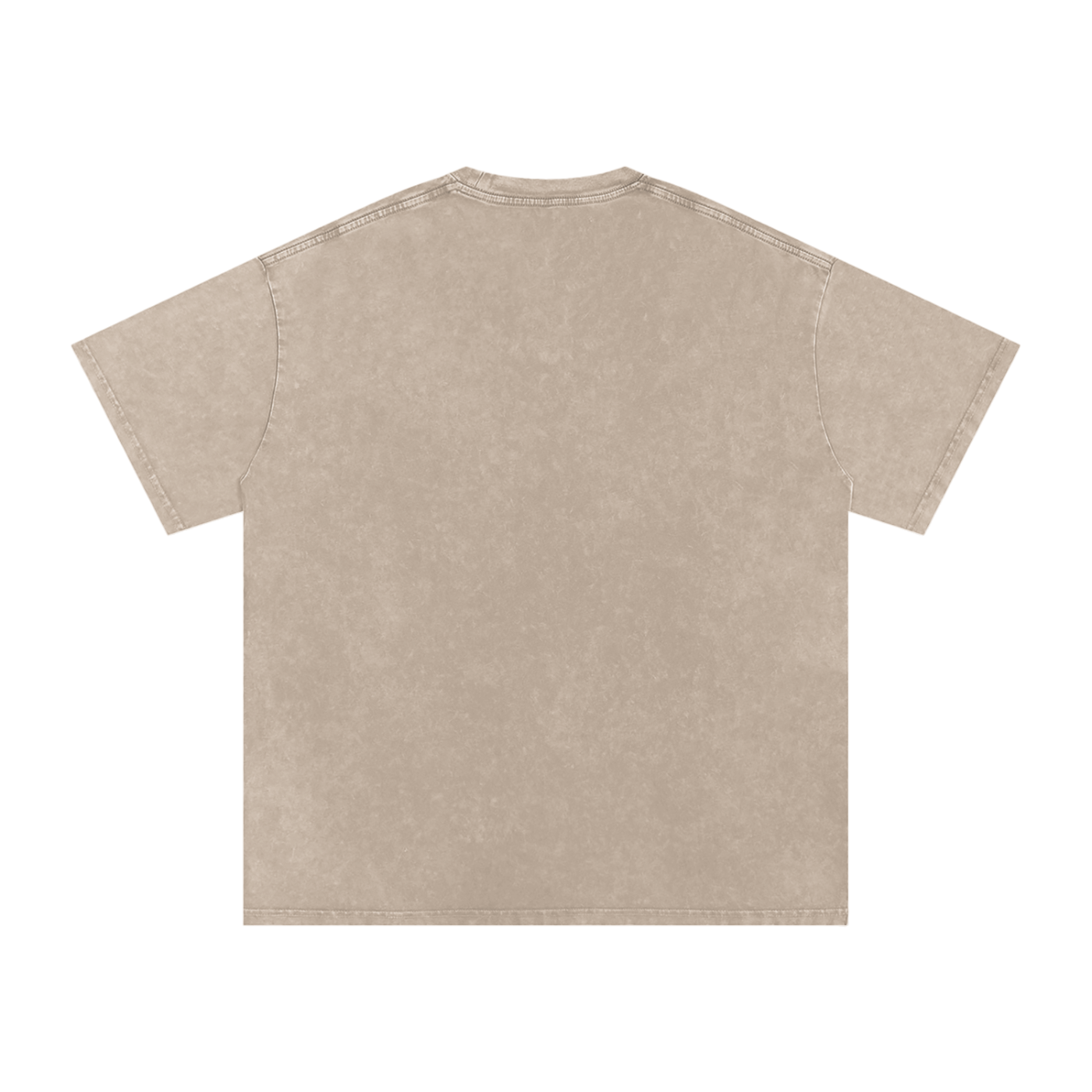 Flow Snow Washed Oversized Cotton T-Shirt