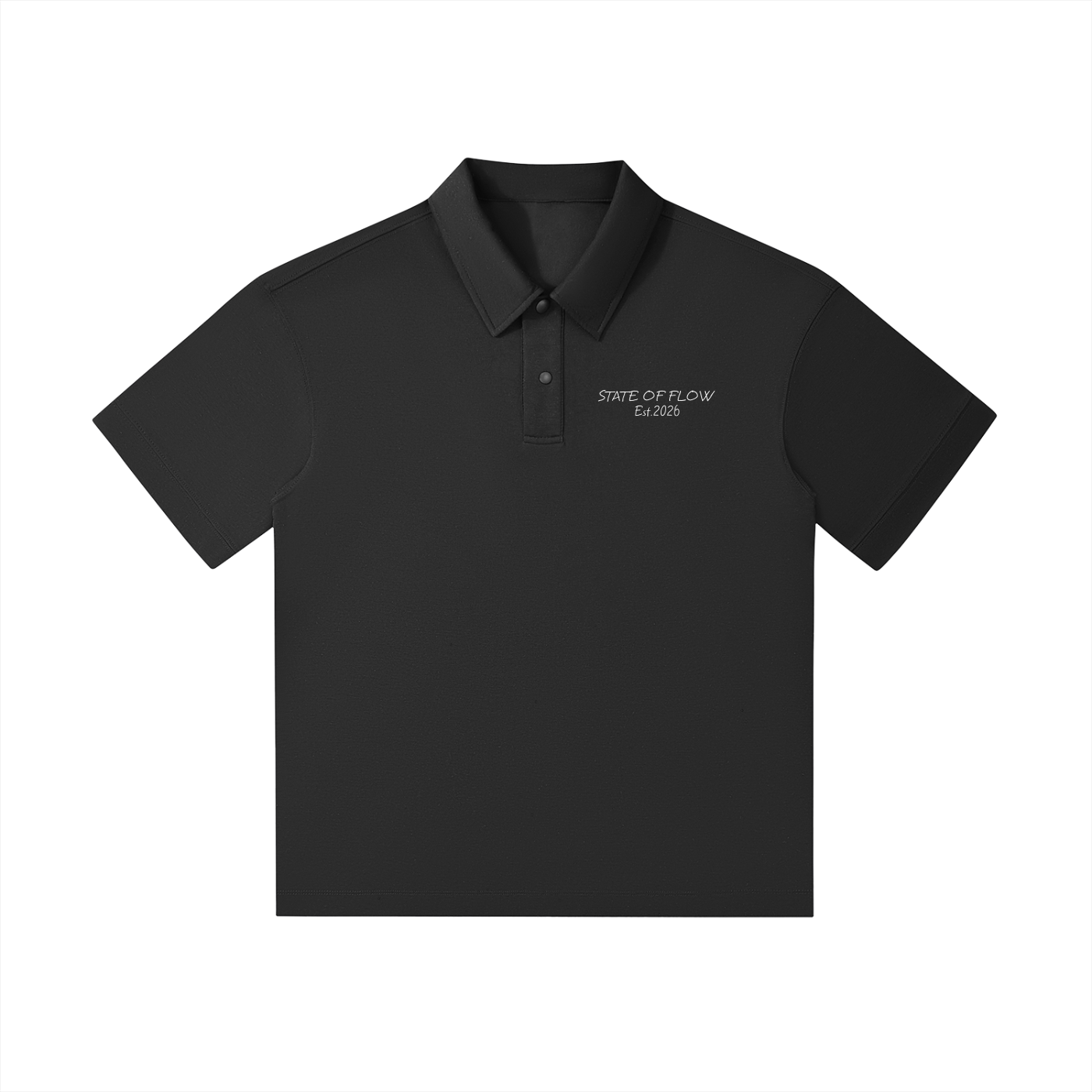 Flow Drop Shoulder Short-Sleeve Polo