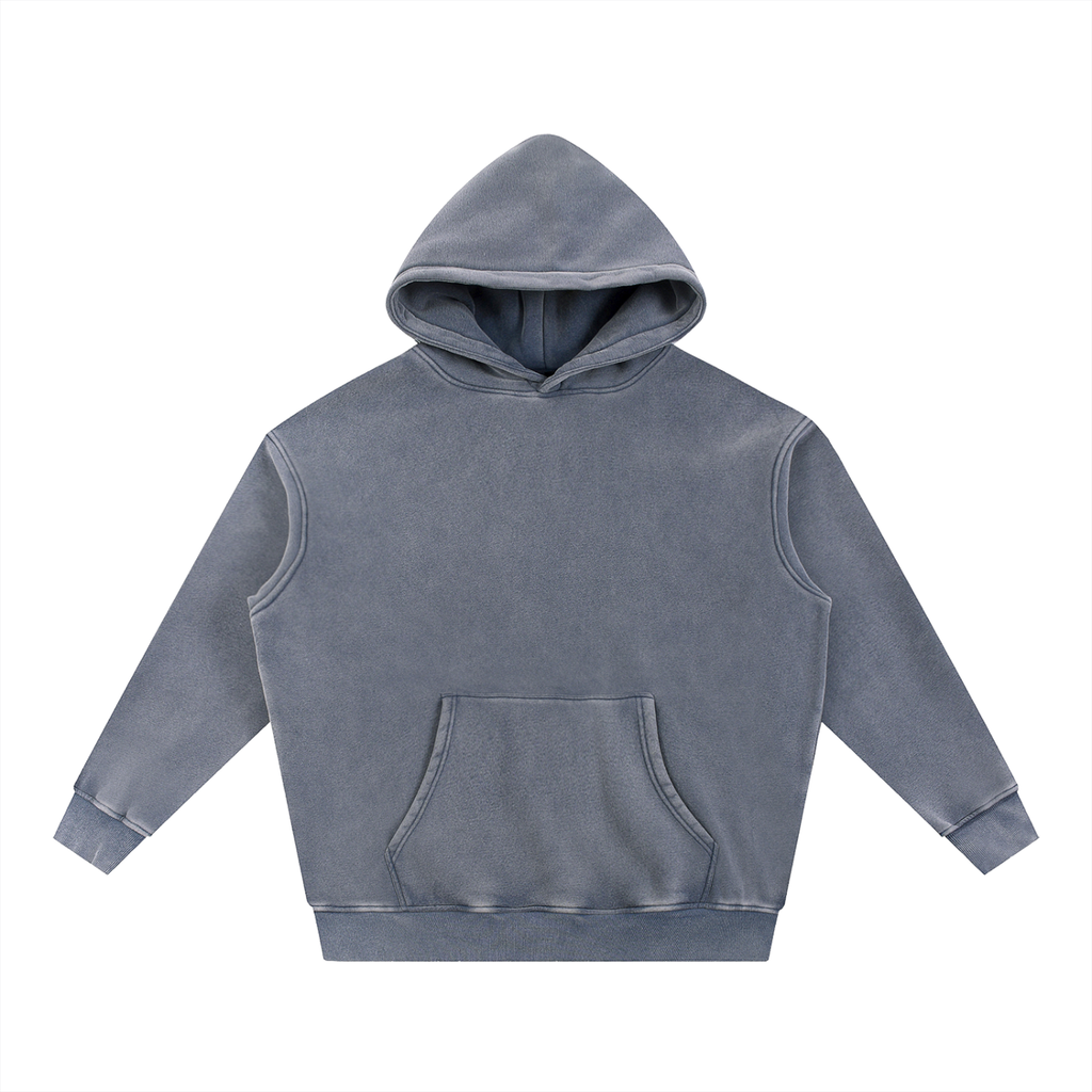 State of Flow Snow Wash Fleece Oversize Hoodie