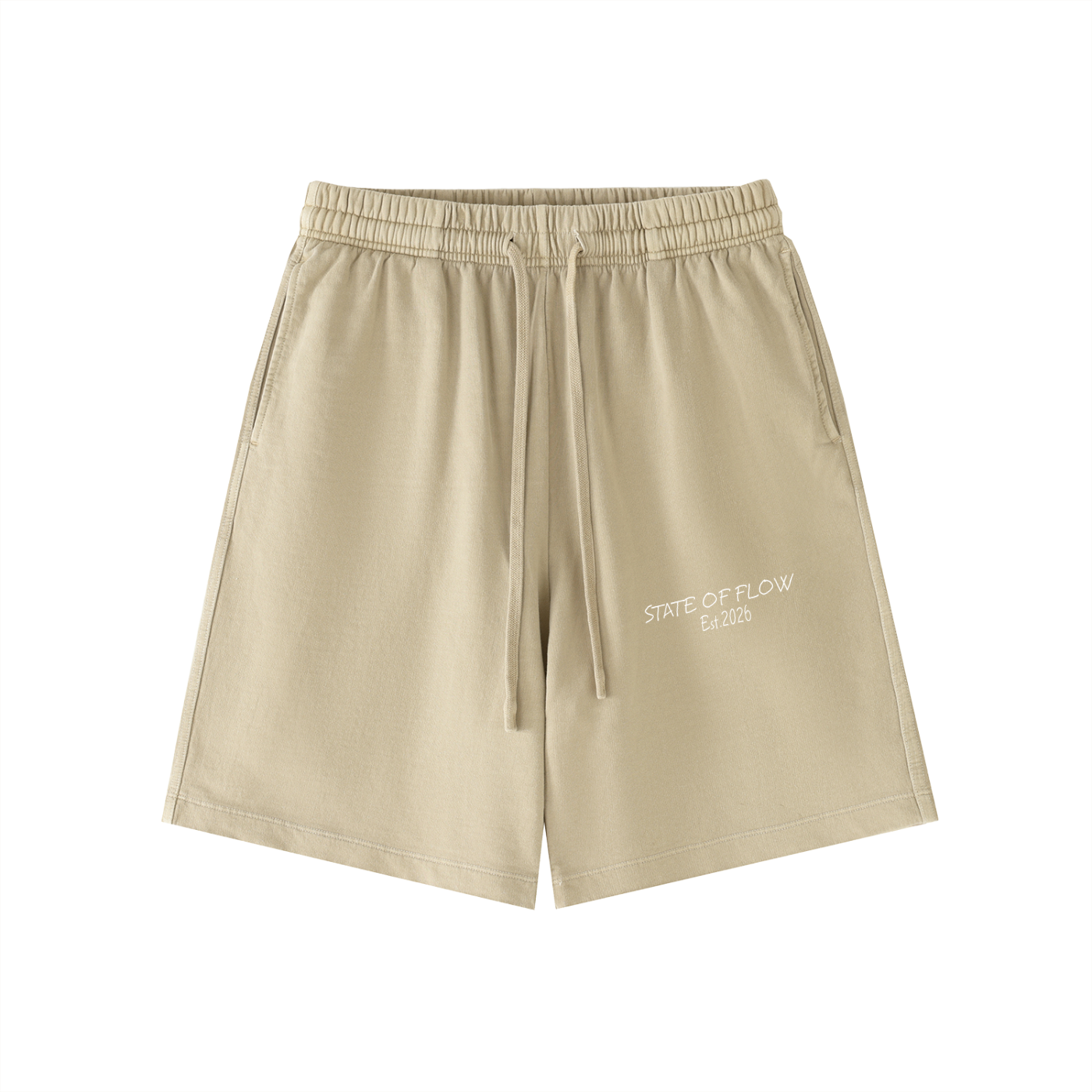State Vintage Wash Cotton Shorts