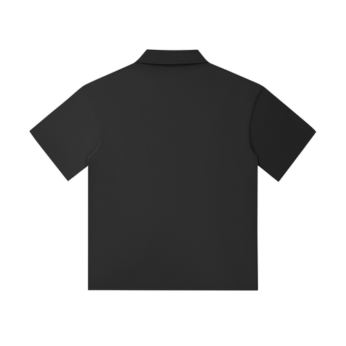 Flow Drop Shoulder Short-Sleeve Polo