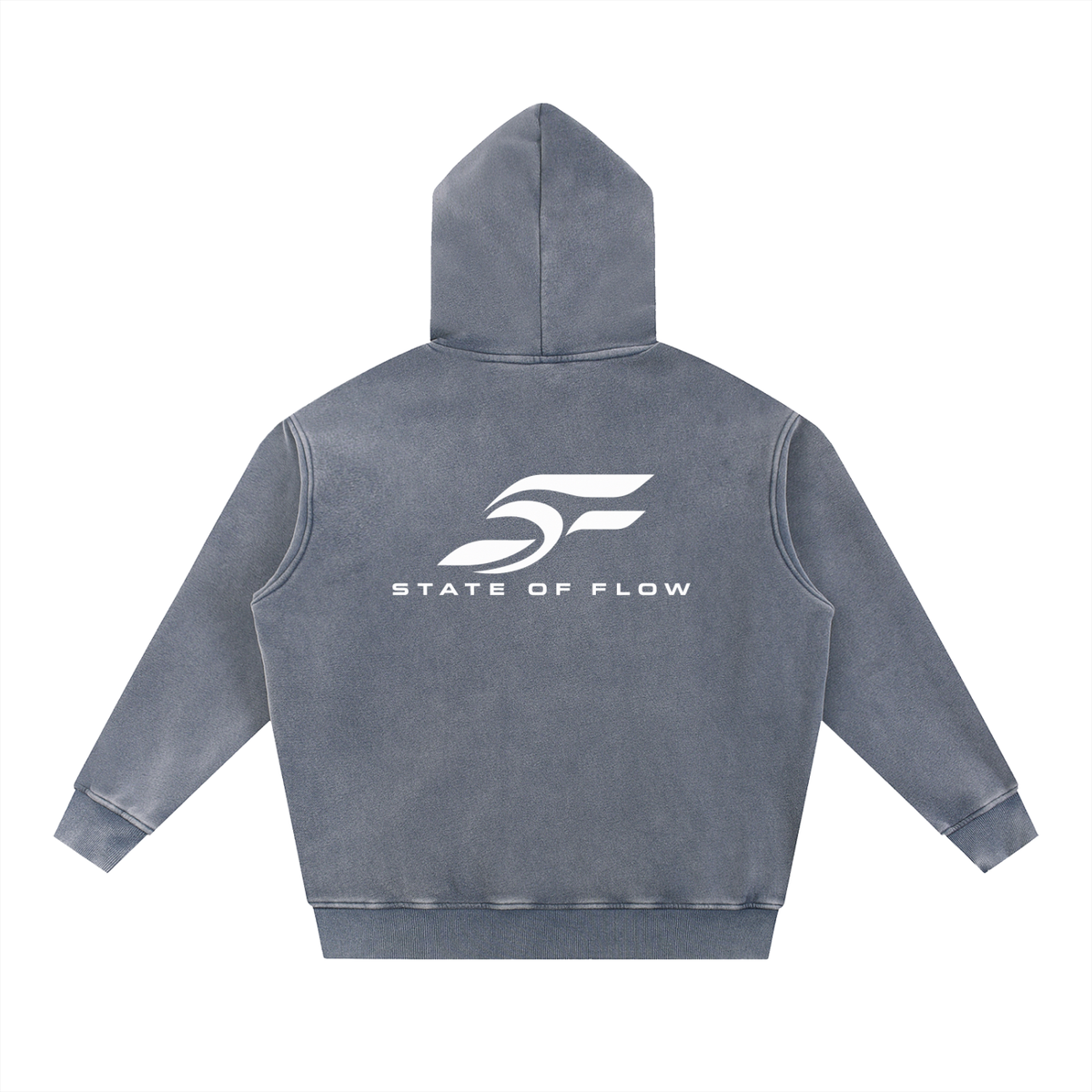 Flow Snow Wash Fleece Oversize Hoodie