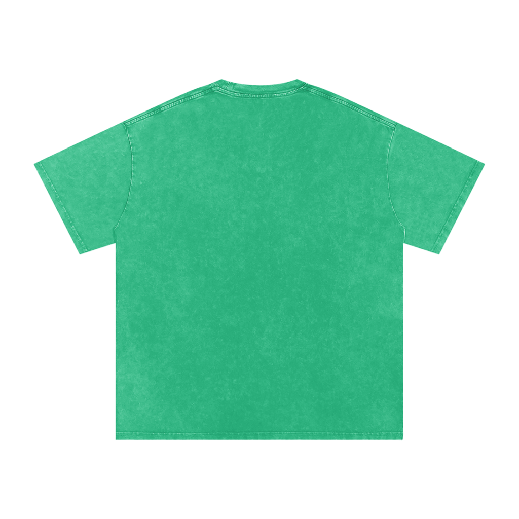 Flow Snow Washed Oversized Cotton T-Shirt