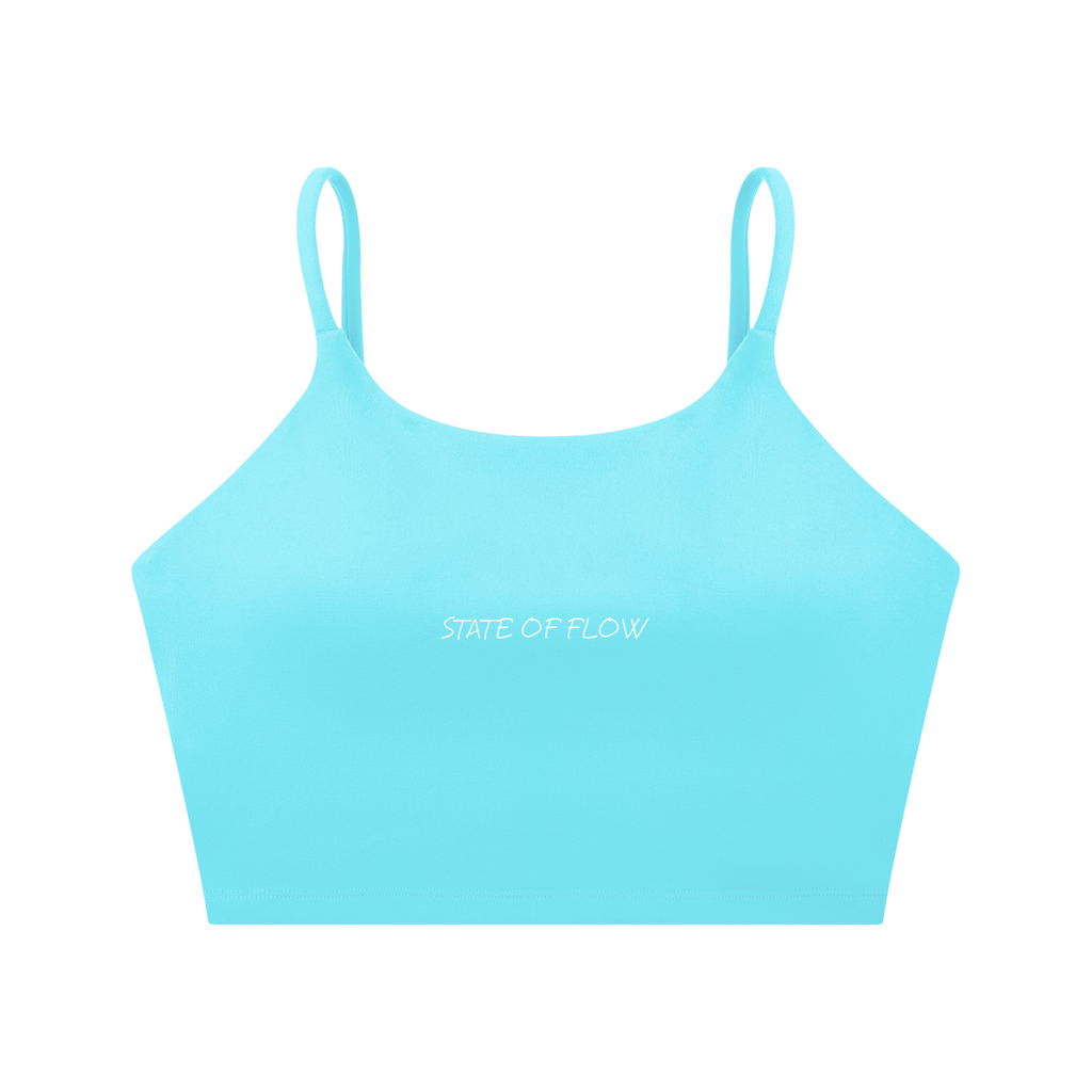 Flow Spaghetti Strap Yoga Sports Bra