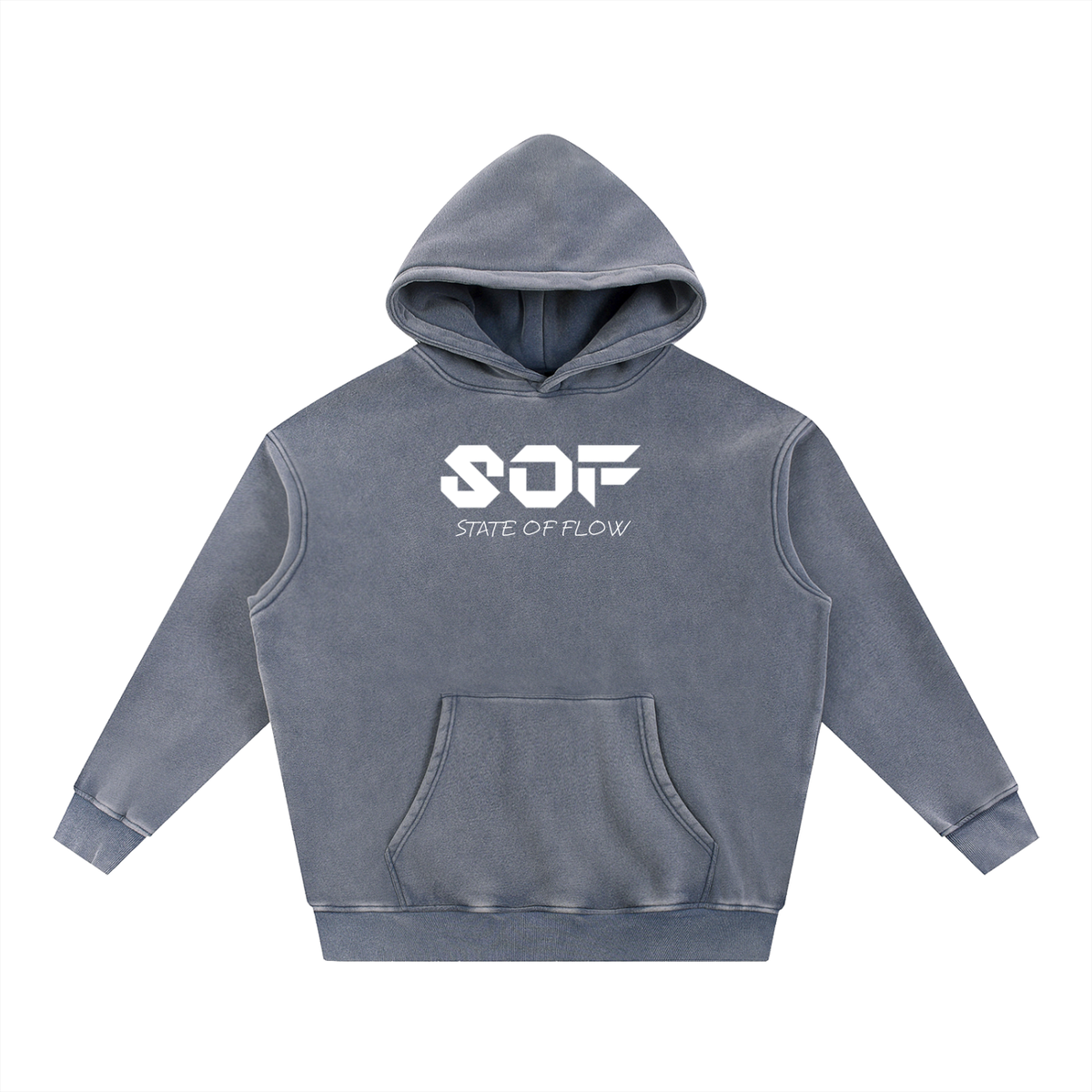 SOF Snow Wash Fleece Oversize Hoodie