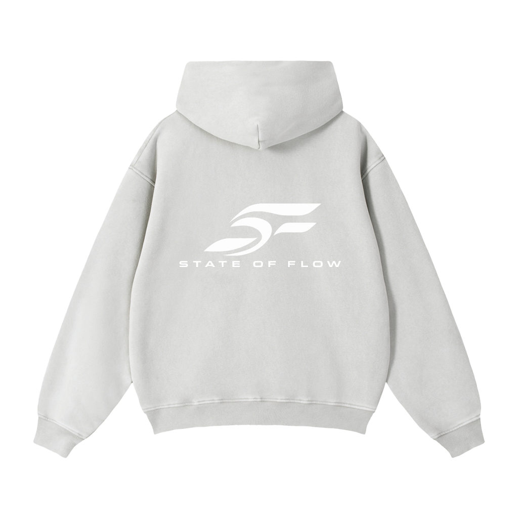 FS1 Zip-Through Boxy Fleece Hoodie