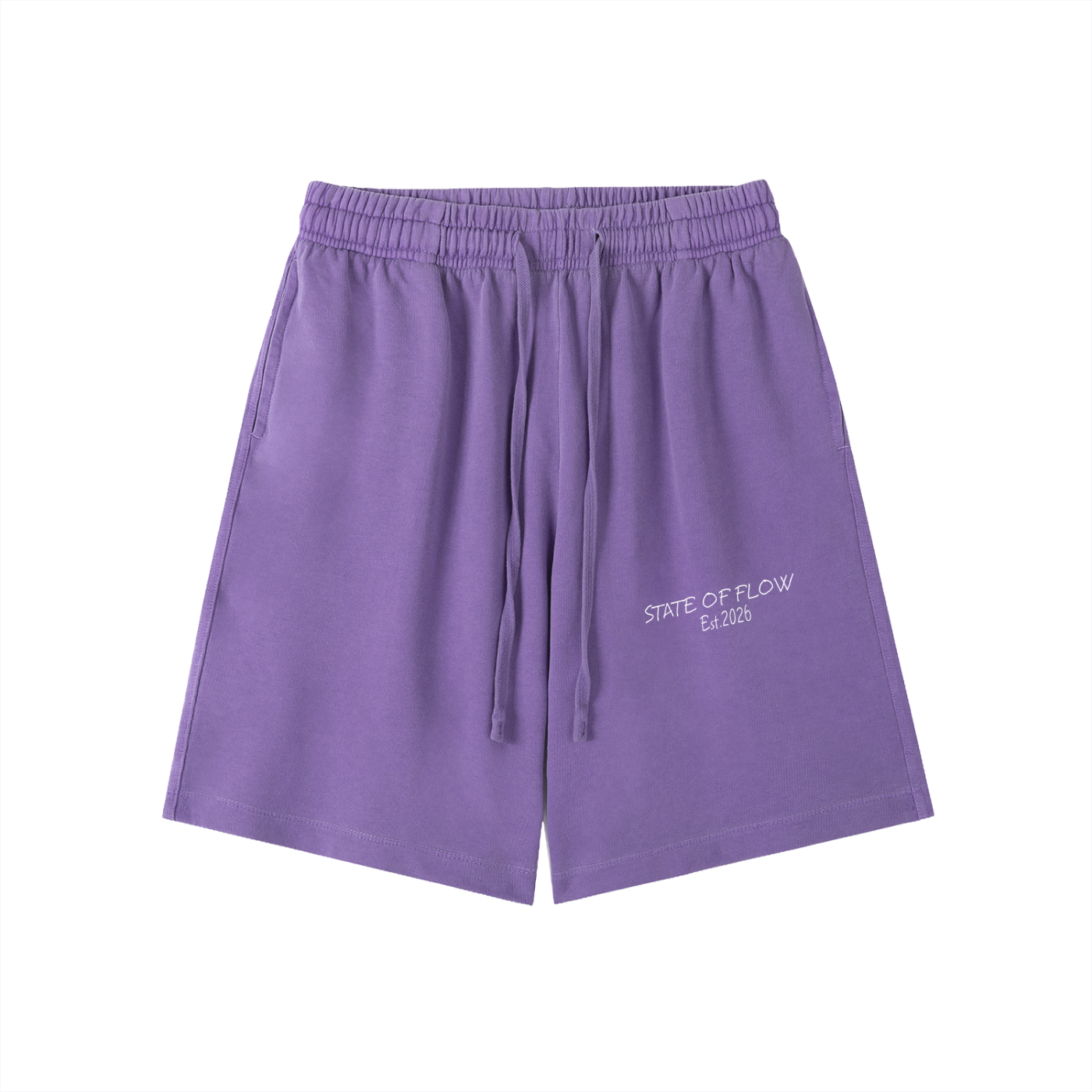 State Vintage Wash Cotton Shorts