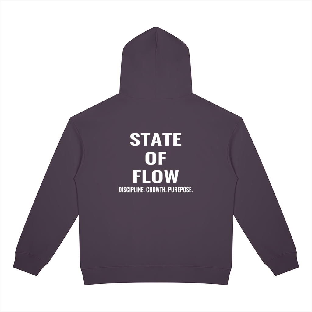 STATE OF FLOW Unisex Heavyweight Full Zip Hoodie