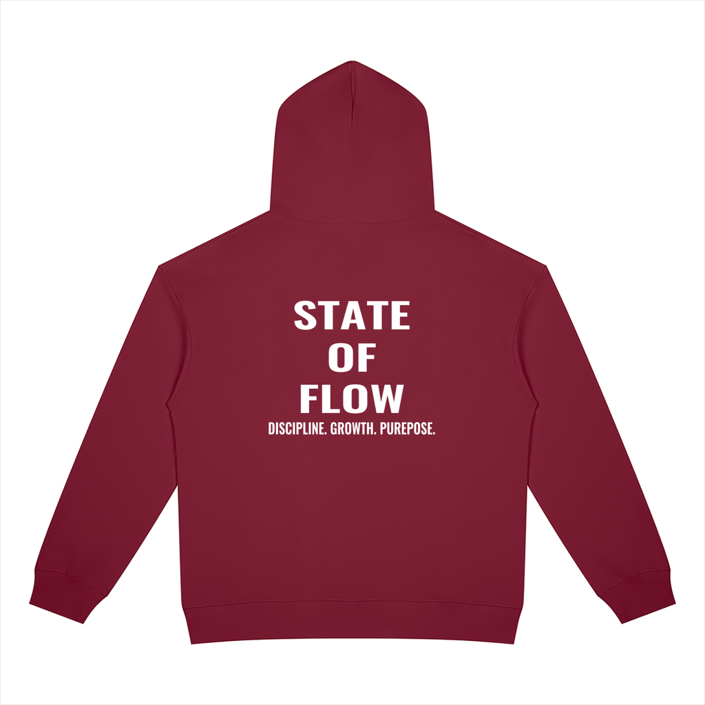 STATE OF FLOW Unisex Heavyweight Full Zip Hoodie