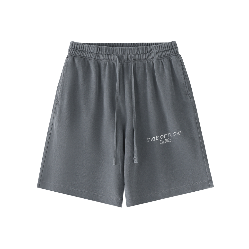 State Vintage Wash Cotton Shorts