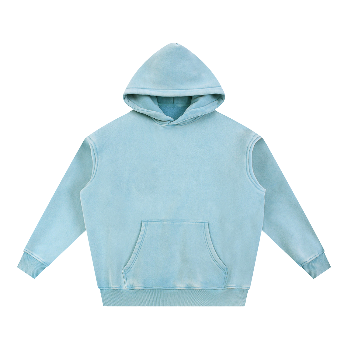 State of Flow Snow Wash Fleece Oversize Hoodie