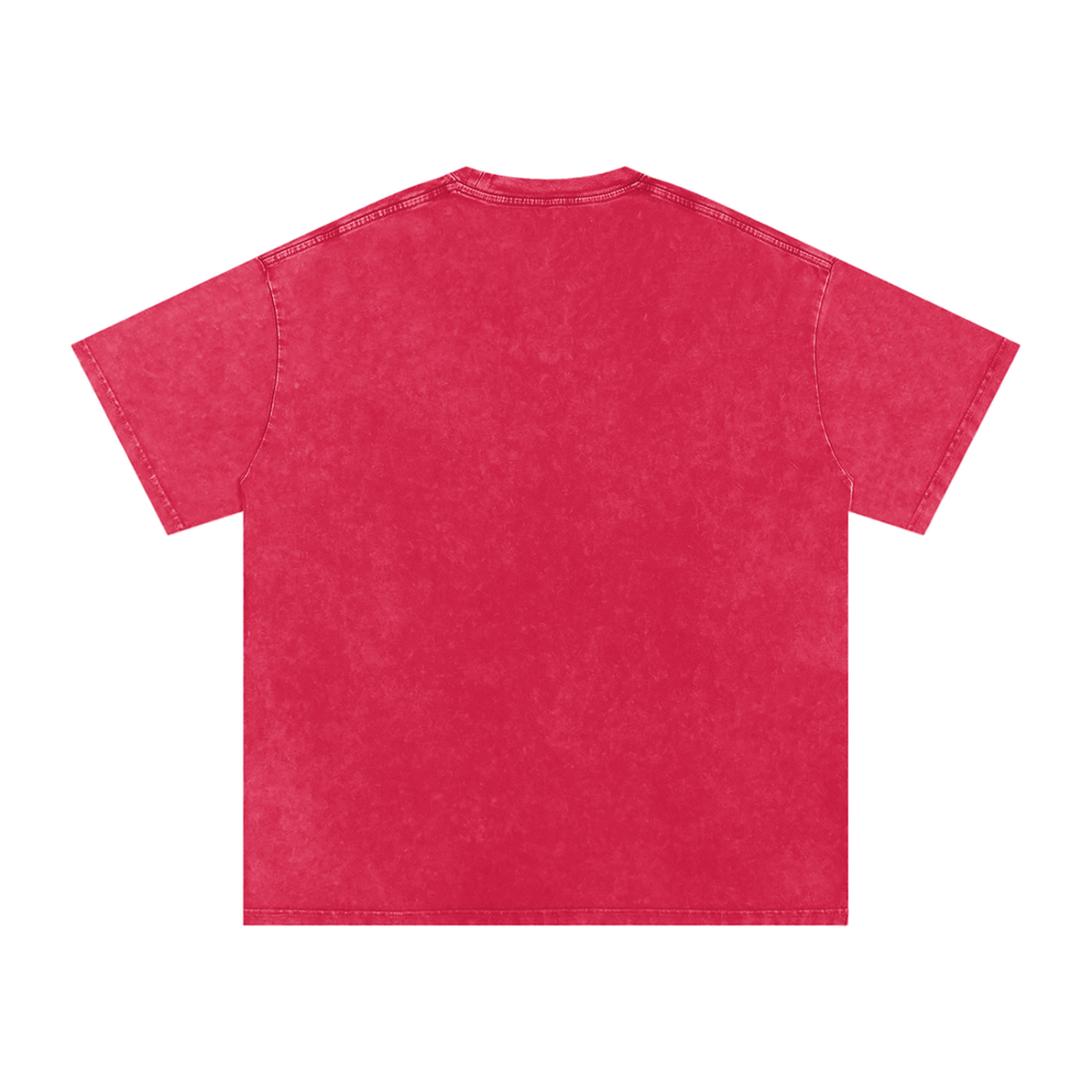 Flow Snow Washed Oversized Cotton T-Shirt